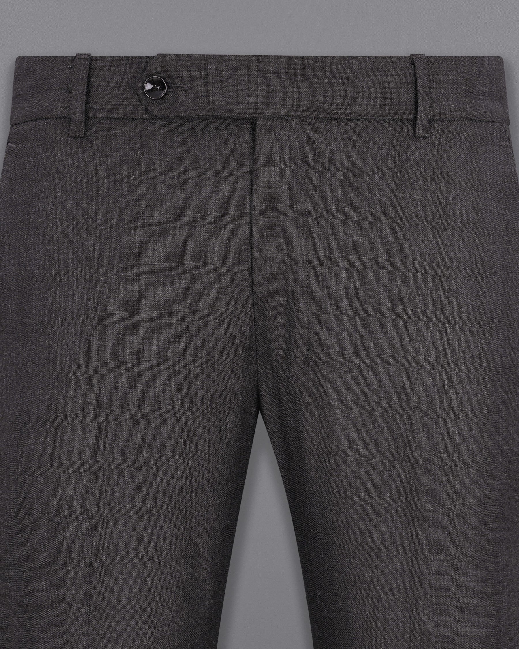 Iridium Gray Subtle Plaid Single Breasted Suit