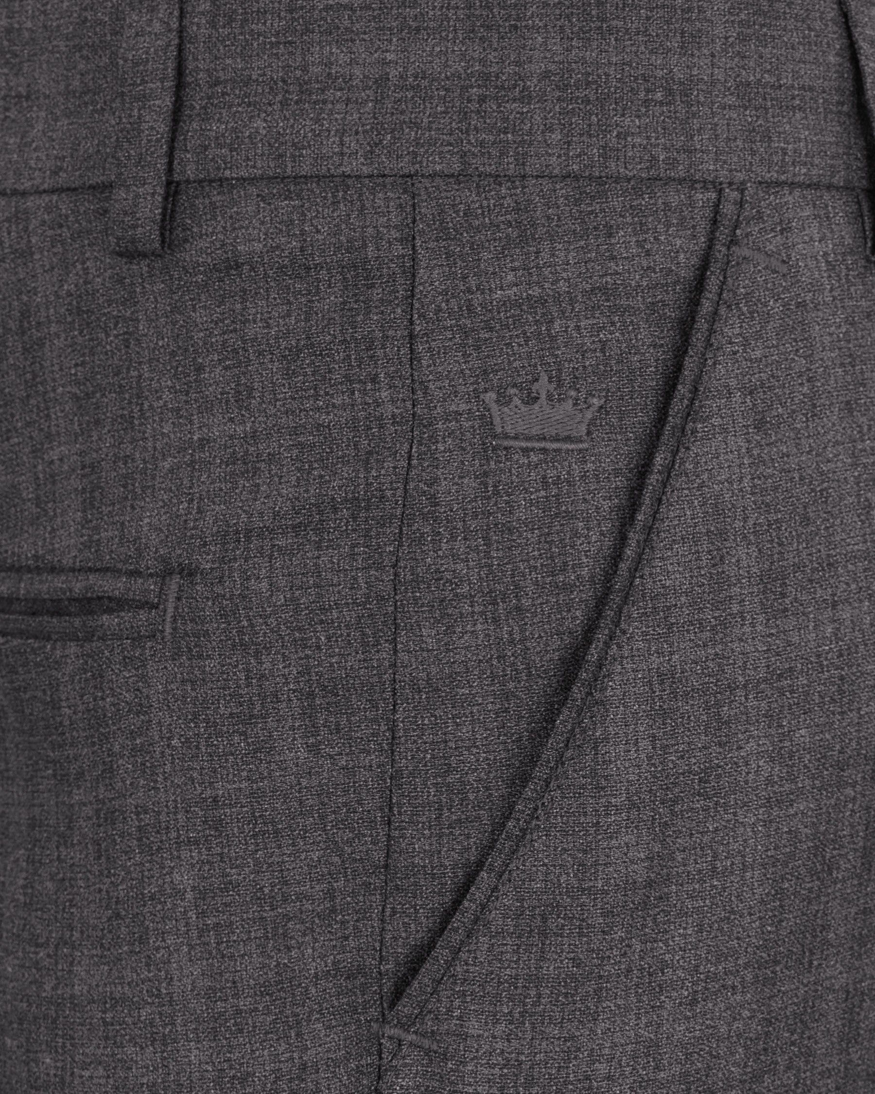 Iridium Gray Double-Breasted Suit