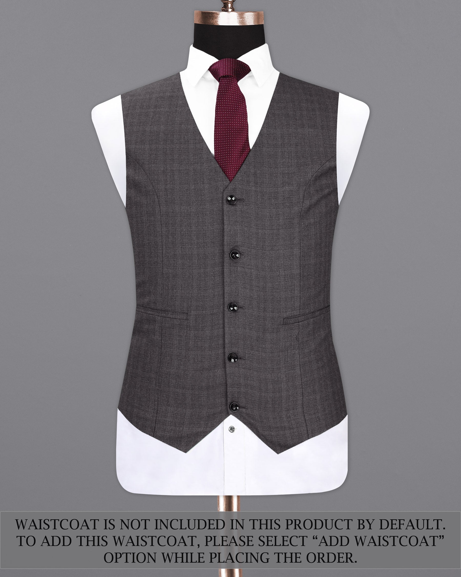 Iridium Gray Double-Breasted Suit