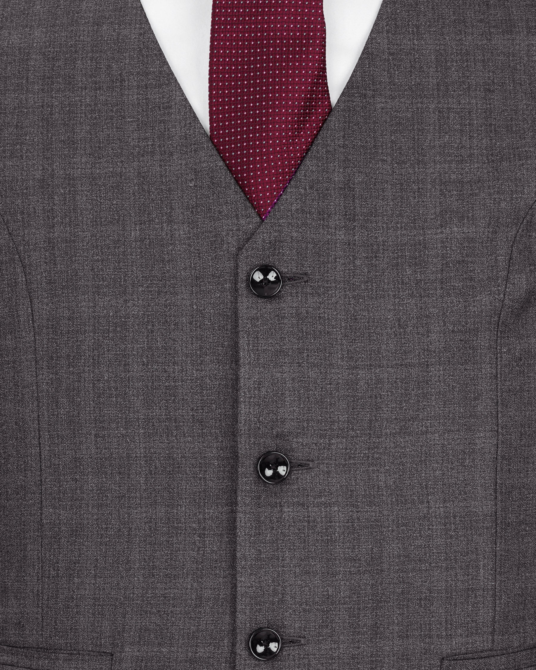 Iridium Gray Double-Breasted Suit