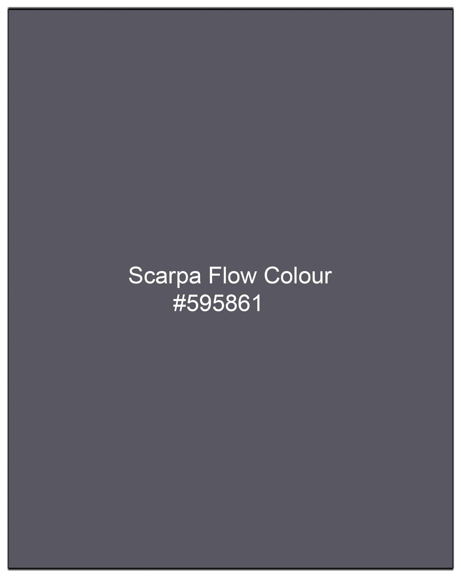 Scarpa Flow Gray Double Breasted Sports Suit