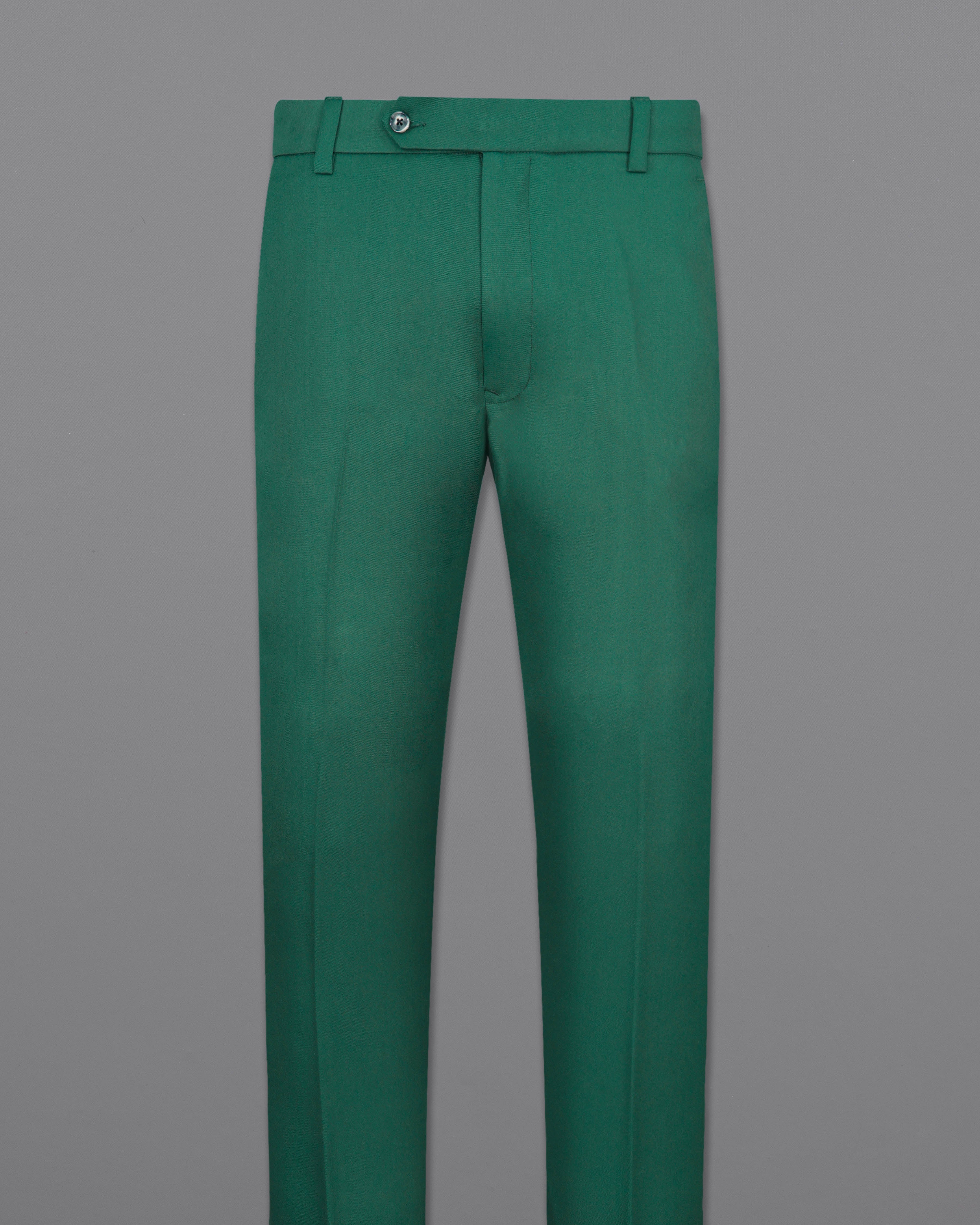 Stromboli Green Cross Placket Bandhgala Suit