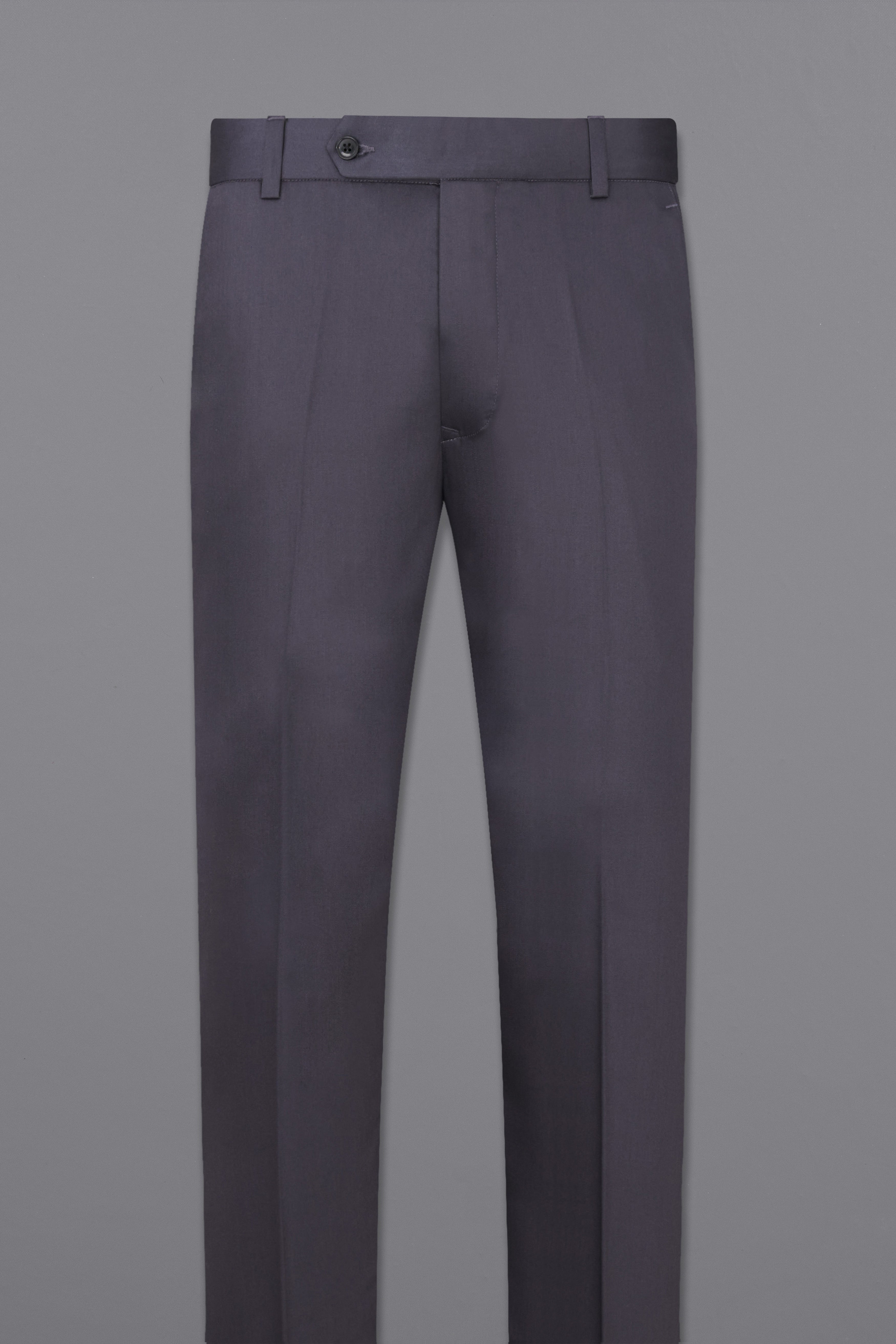 Porpoise Gray Subtle Sheen Bandhgala Suit