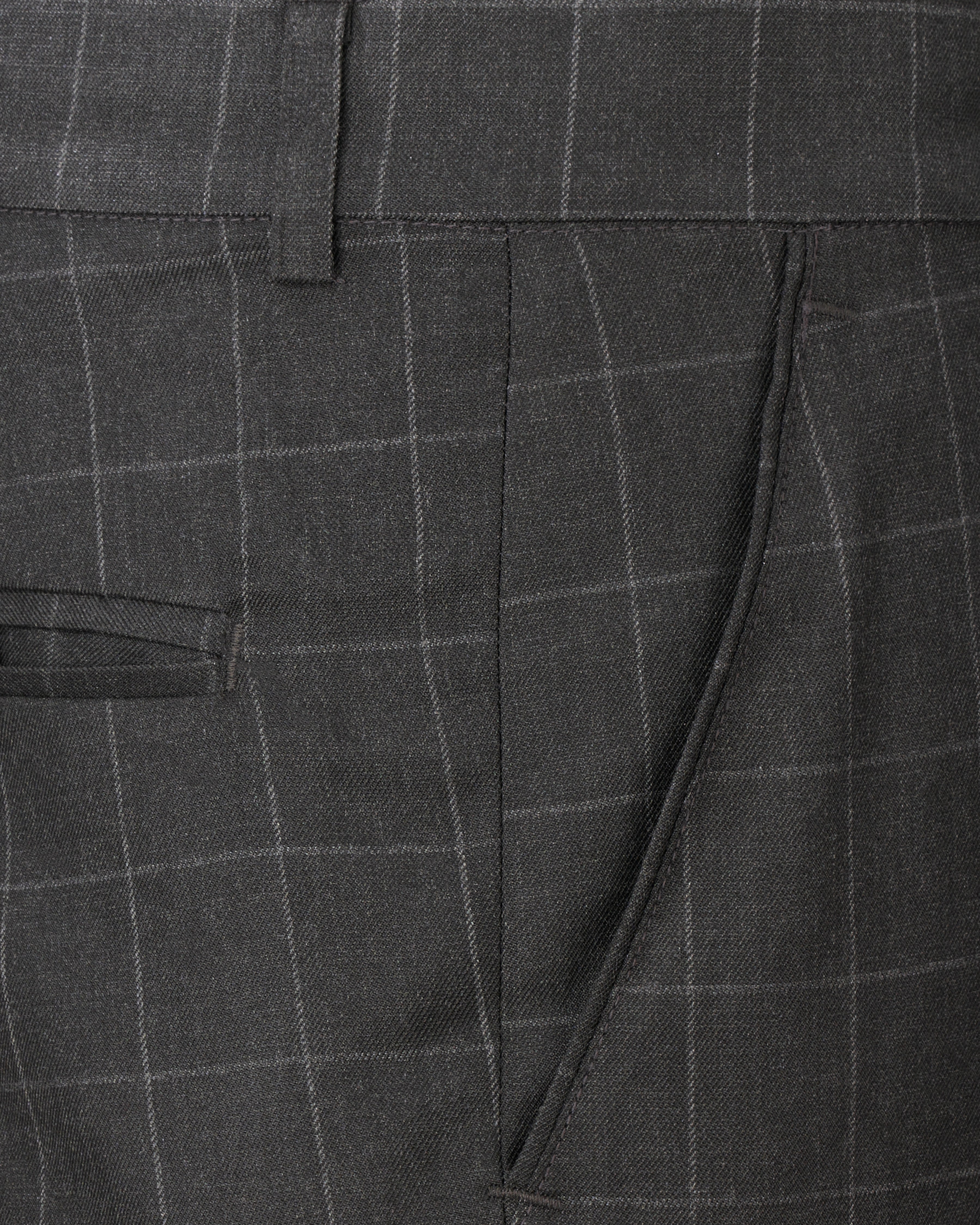 Charcoal Gray Windowpane Single Breasted Suit ST2473-SB-36, ST2473-SB-38, ST2473-SB-40, ST2473-SB-42, ST2473-SB-44, ST2473-SB-46, ST2473-SB-48, ST2473-SB-50, ST2473-SB-52, ST2473-SB-54, ST2473-SB-56, ST2473-SB-58, ST2473-SB-60