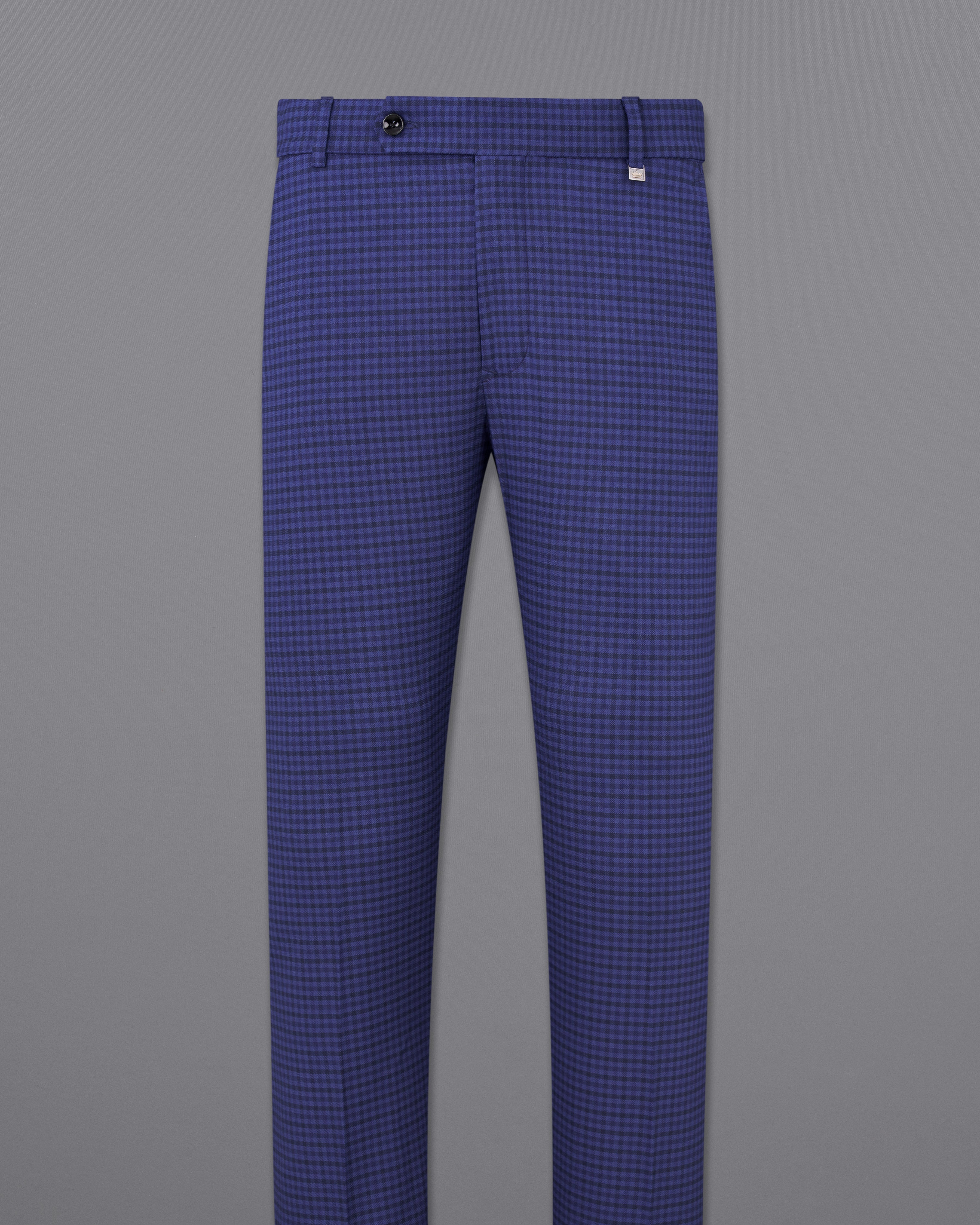 Victoria Blue Gingham Checkered Single Breasted Suit ST2494-SB-36, ST2494-SB-38, ST2494-SB-40, ST2494-SB-42, ST2494-SB-44, ST2494-SB-46, ST2494-SB-48, ST2494-SB-50, ST2494-SB-52, ST2494-SB-54, ST2494-SB-56, ST2494-SB-58, ST2494-SB-72