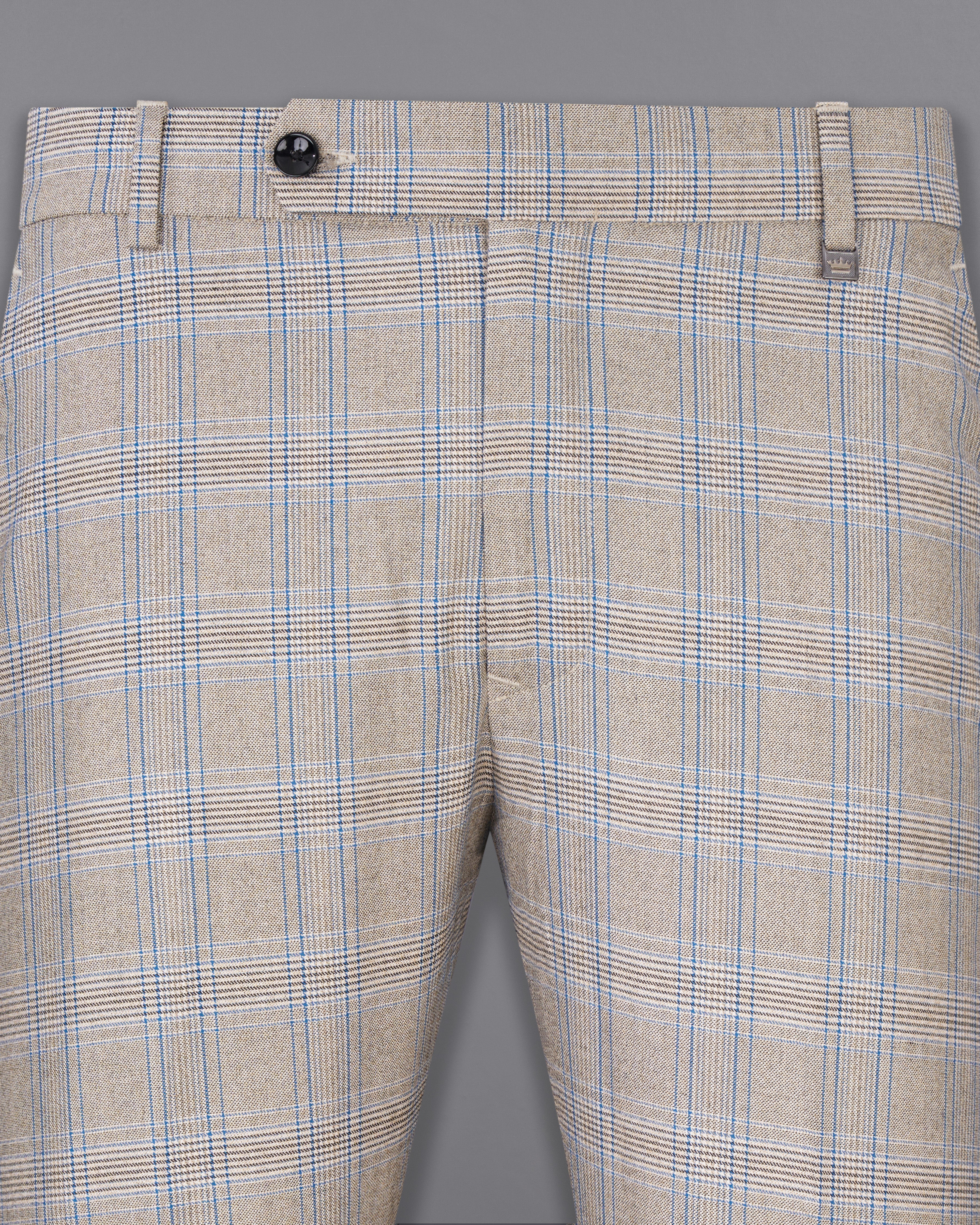 Sandrift Brown with Persian Blue Plaid Single Breasted Suit ST2512-SB-36, ST2512-SB-38, ST2512-SB-40, ST2512-SB-42, ST2512-SB-44, ST2512-SB-46, ST2512-SB-48, ST2512-SB-50, ST2512-SB-52, ST2512-SB-54, ST2512-SB-56, ST2512-SB-58, ST2512-SB-60