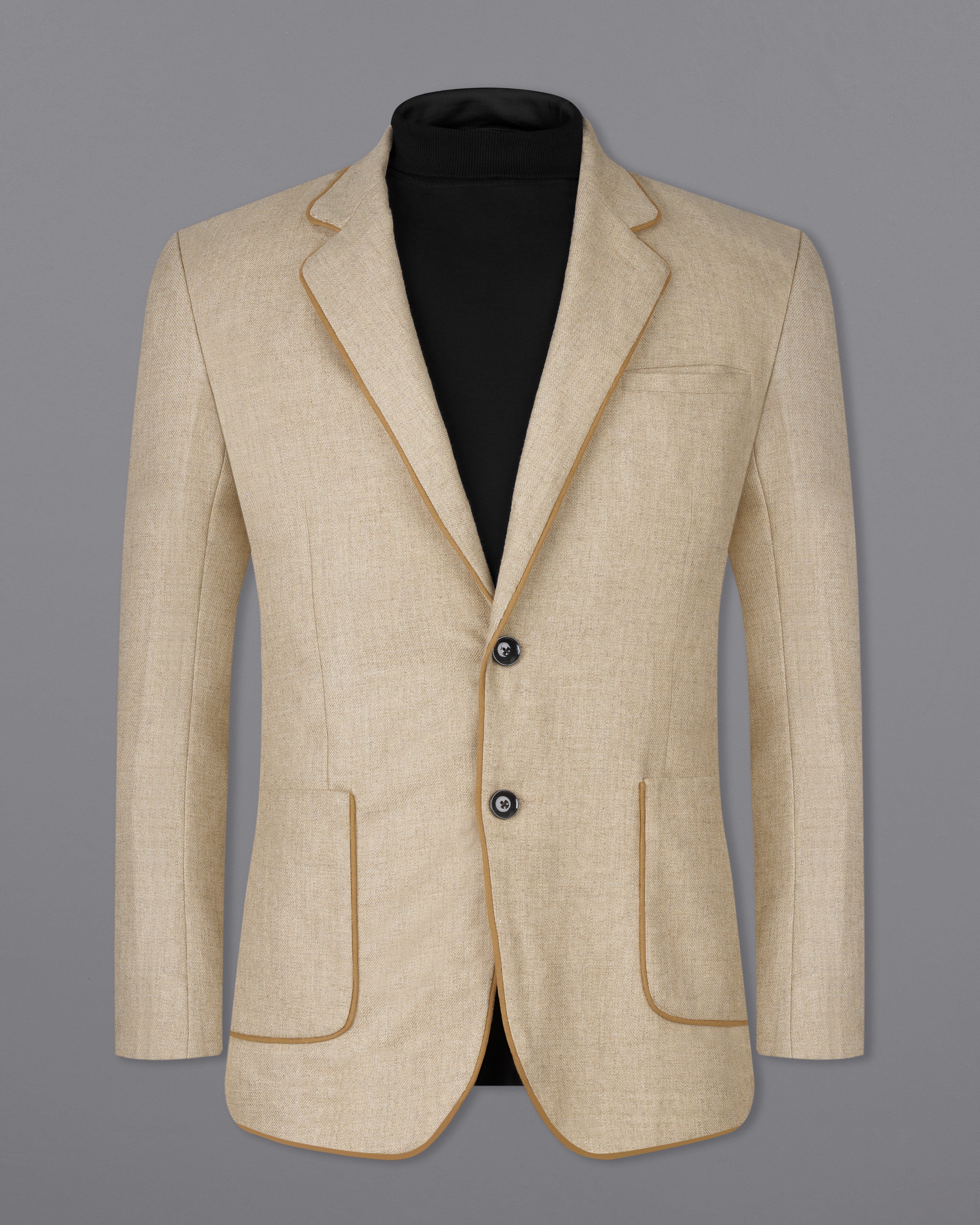 Bronco Brown Wool Rich Suit