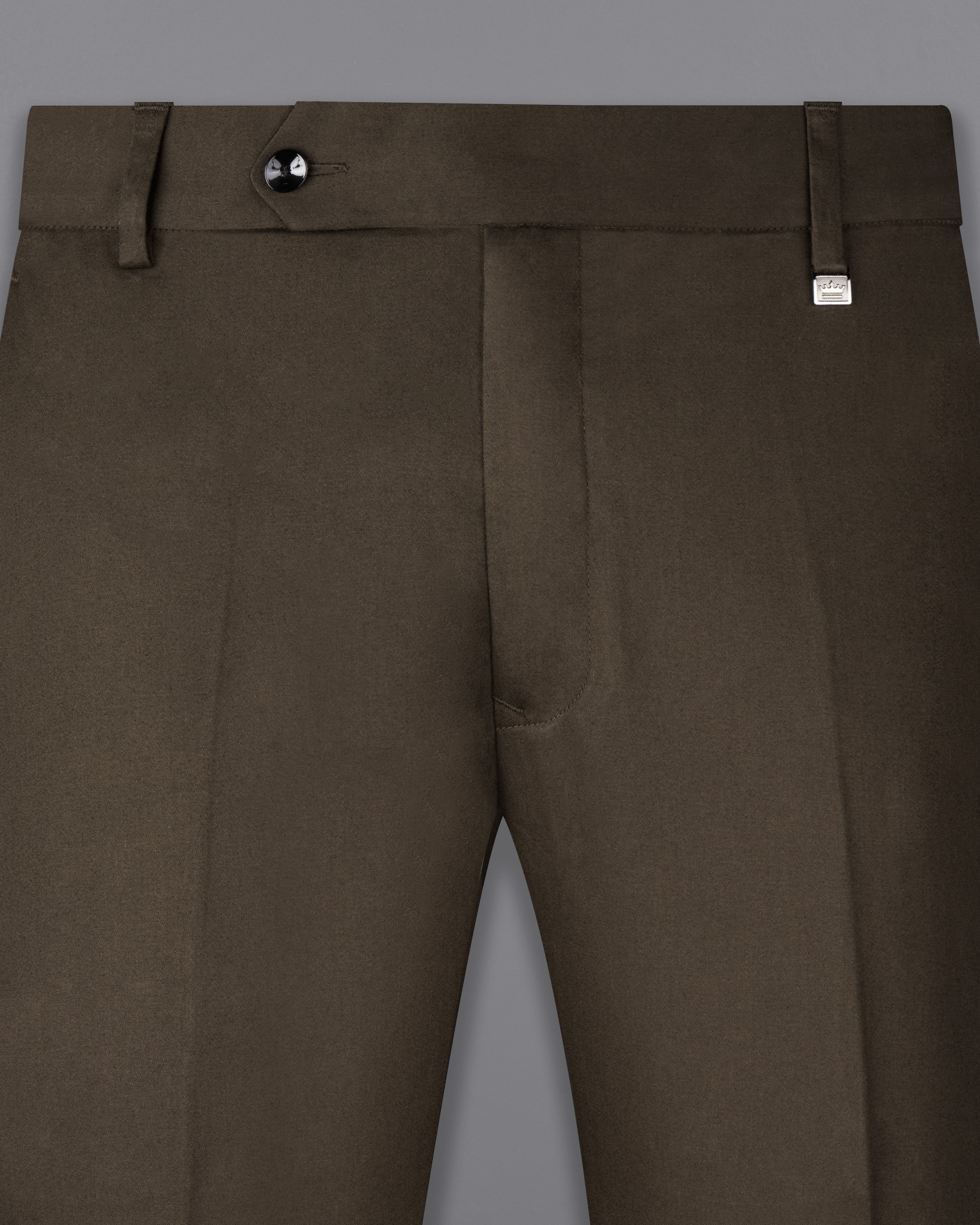 Walnut Brown Solid Stretchable Premium Cotton traveler Suit ST2627-SB-36,ST2627-SB-38,ST2627-SB-40,ST2627-SB-42,ST2627-SB-44,ST2627-SB-46,ST2627-SB-48,ST2627-SB-50,ST2627-SB-52,ST2627-SB-54,ST2627-SB-56,ST2627-SB-58,ST2627-SB-60