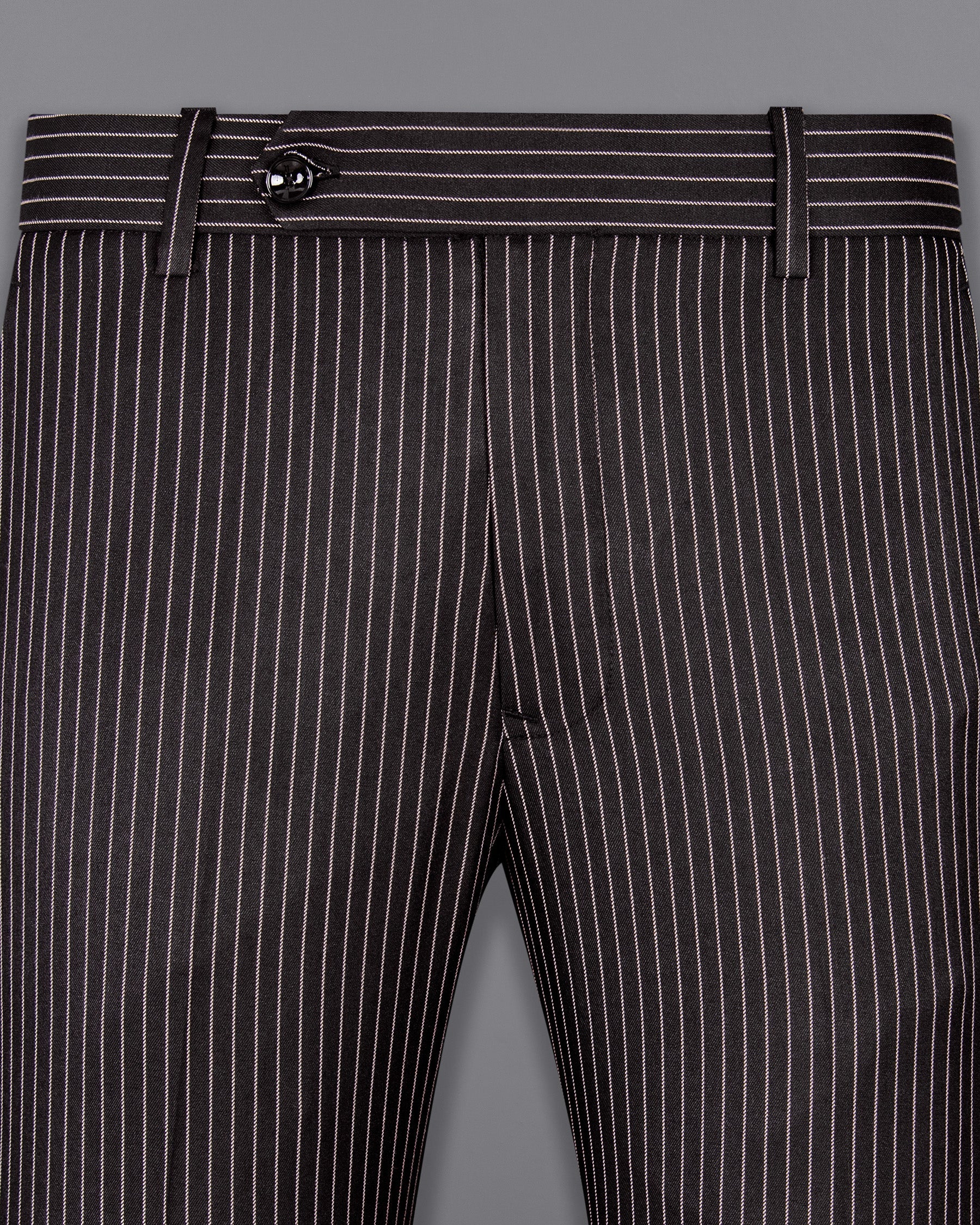 Dune with Swiss Grey Striped Wool Roch Pant T1301-28, T1301-30, T1301-32, T1301-34, T1301-36, T1301-38, T1301-40, T1301-42, T1301-44