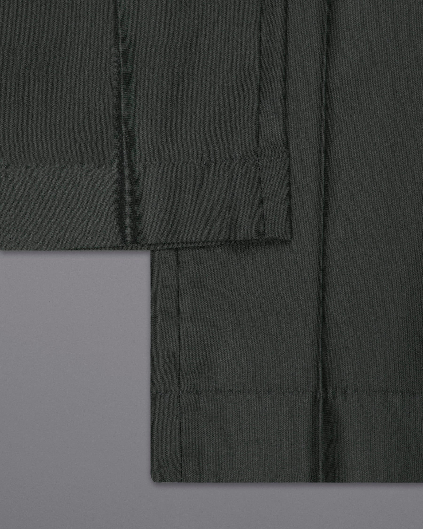 Tuatara Green Wool Rich Pant