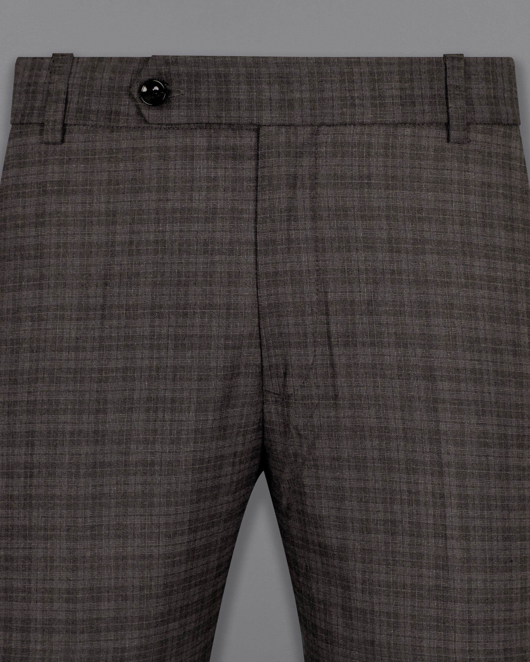 Birch Brown Wool Rich Pant