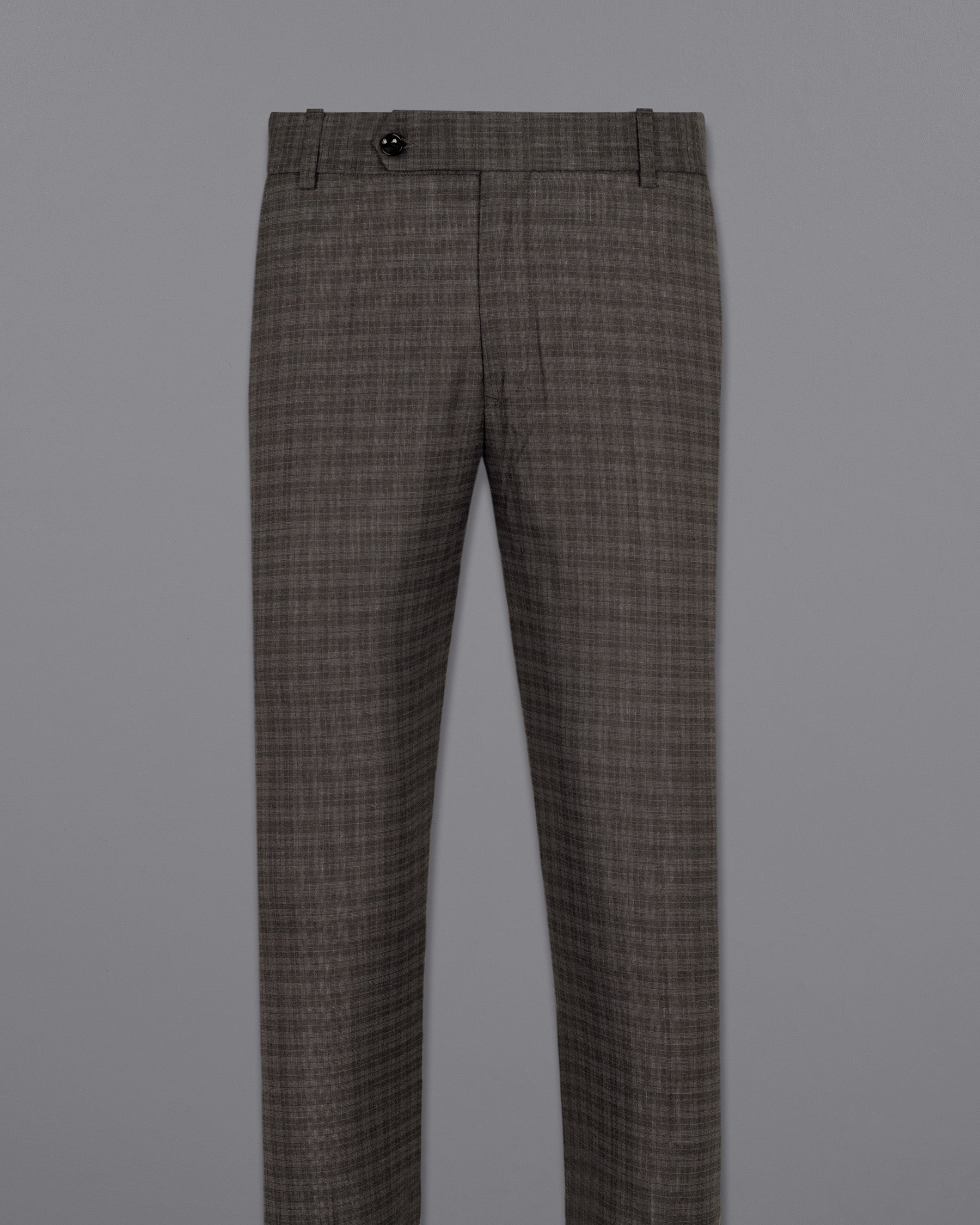 Birch Brown Wool Rich Pant