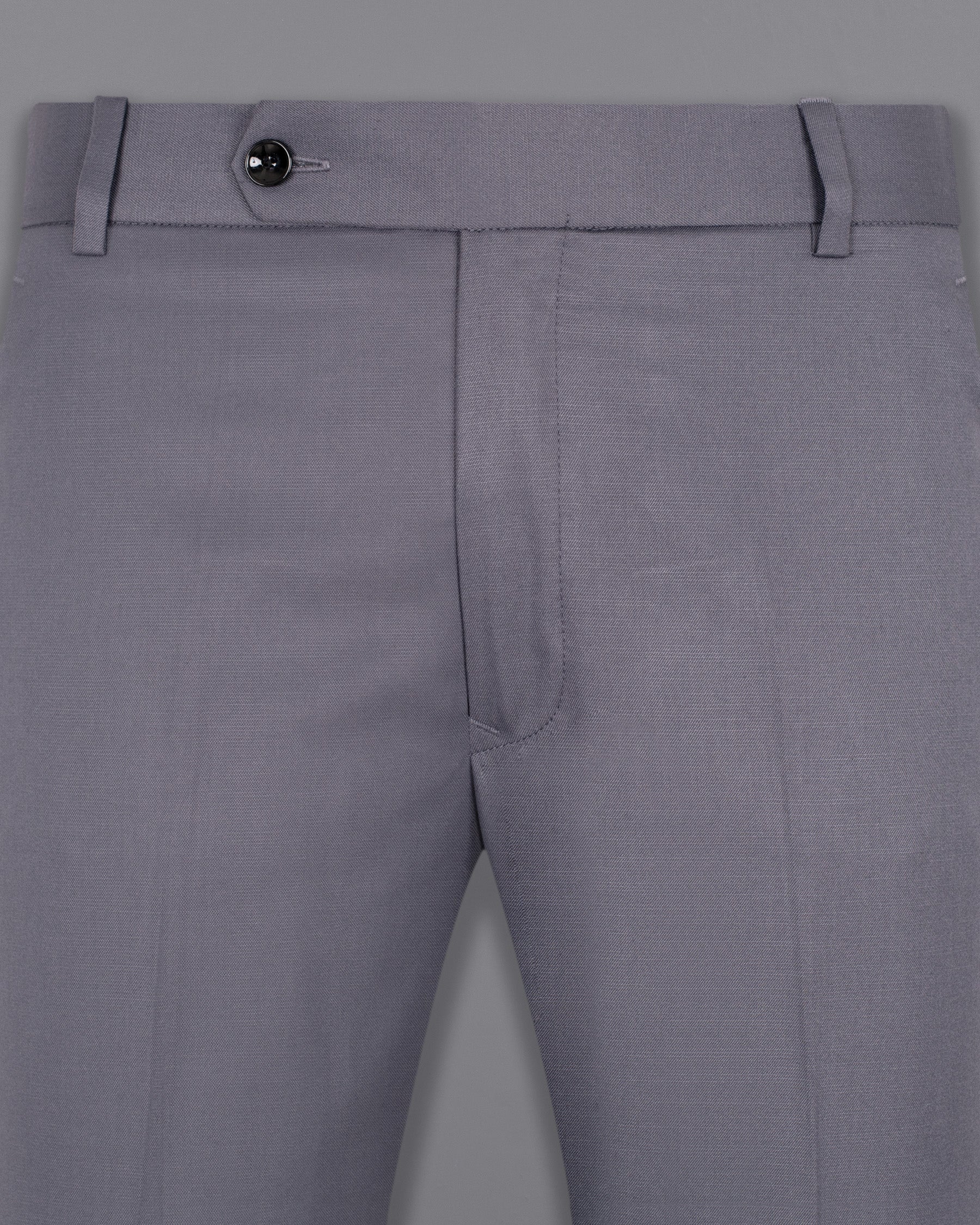 Storm Gray Wool Rich Pant