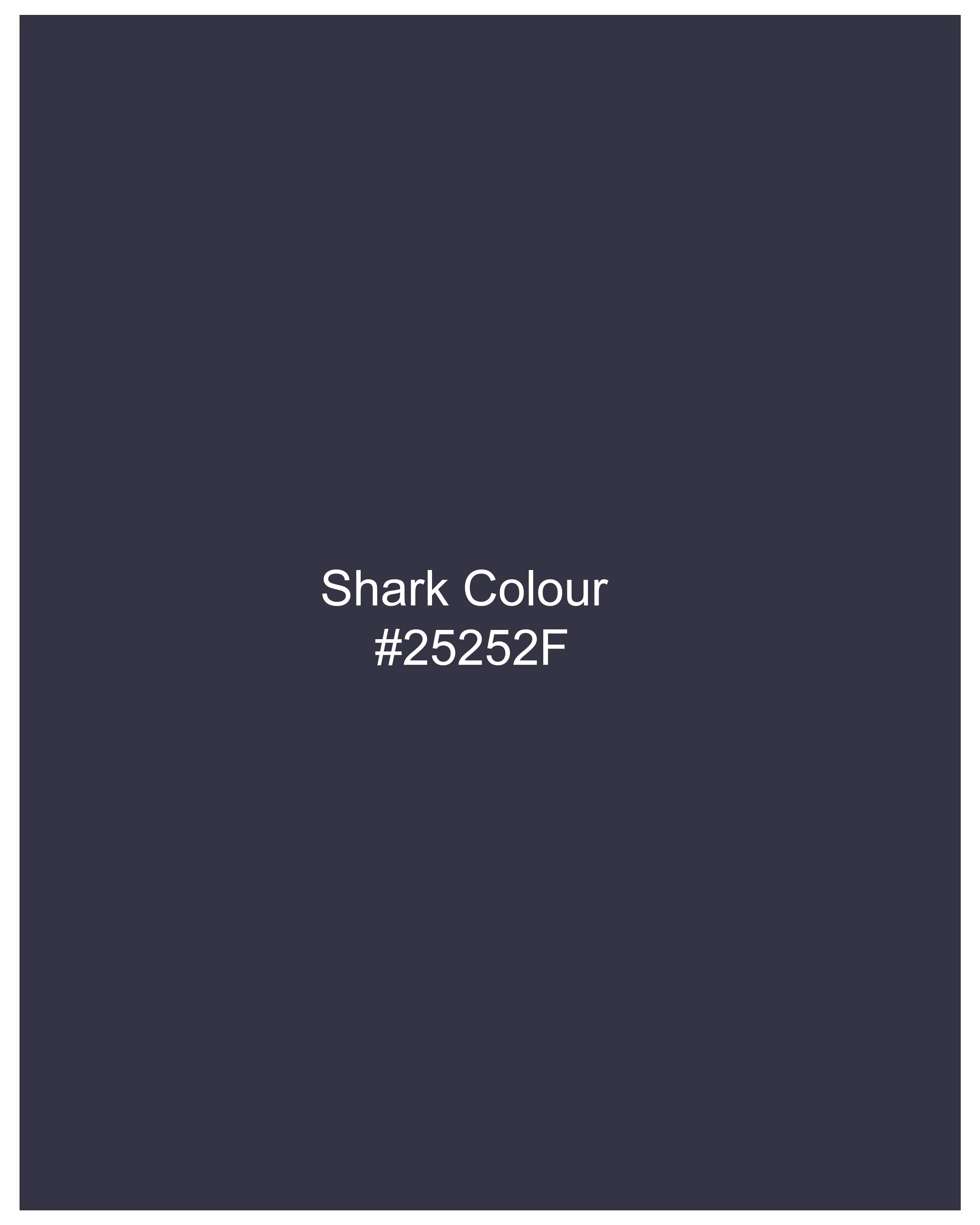 Shark Blue Textured Trouser T2601-28, T2601-30, T2601-32, T2601-34, T2601-36, T2601-38, T2601-40, T2601-42, T2601-44