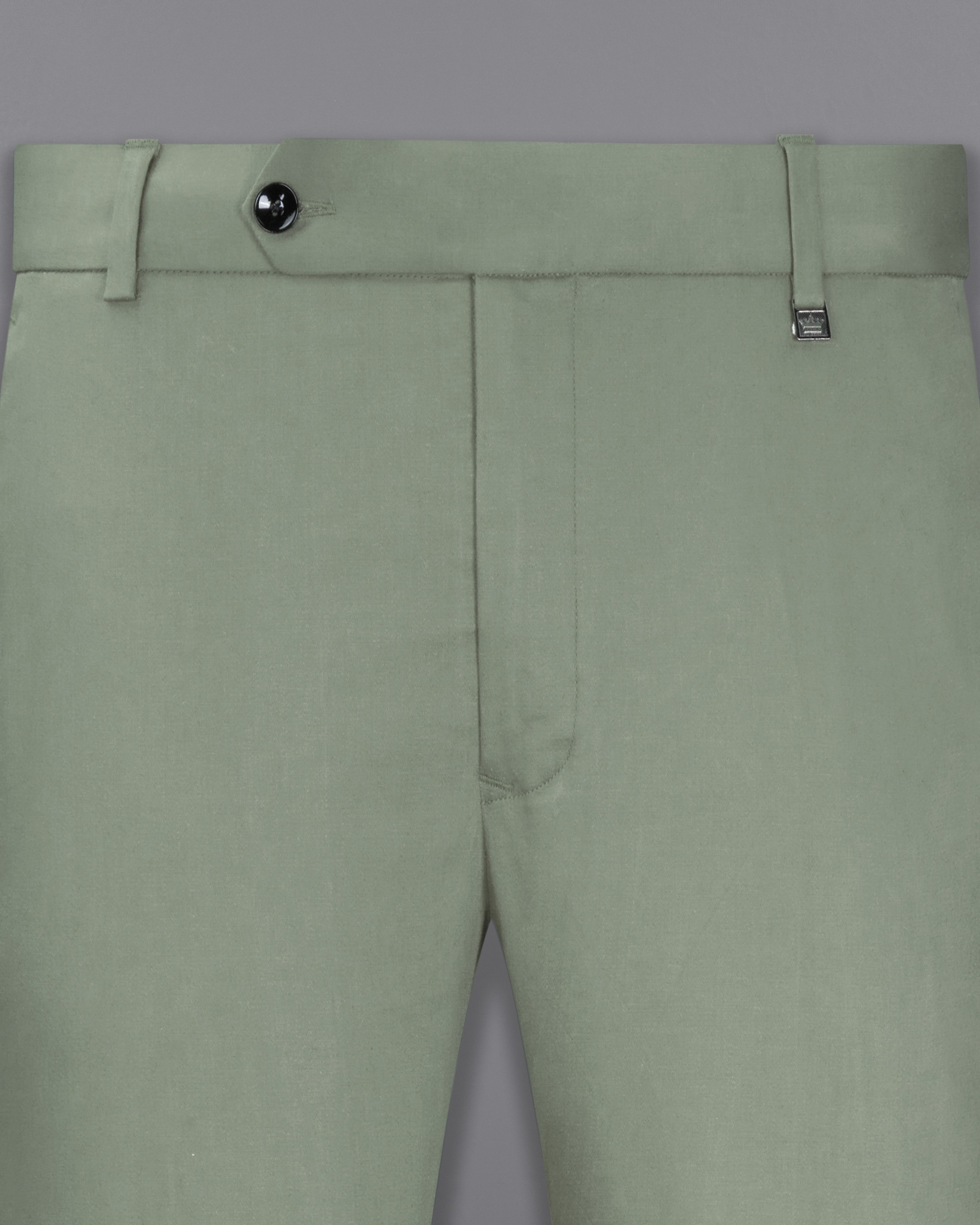 Granite Green Stretchable Premium Cotton traveler Pant