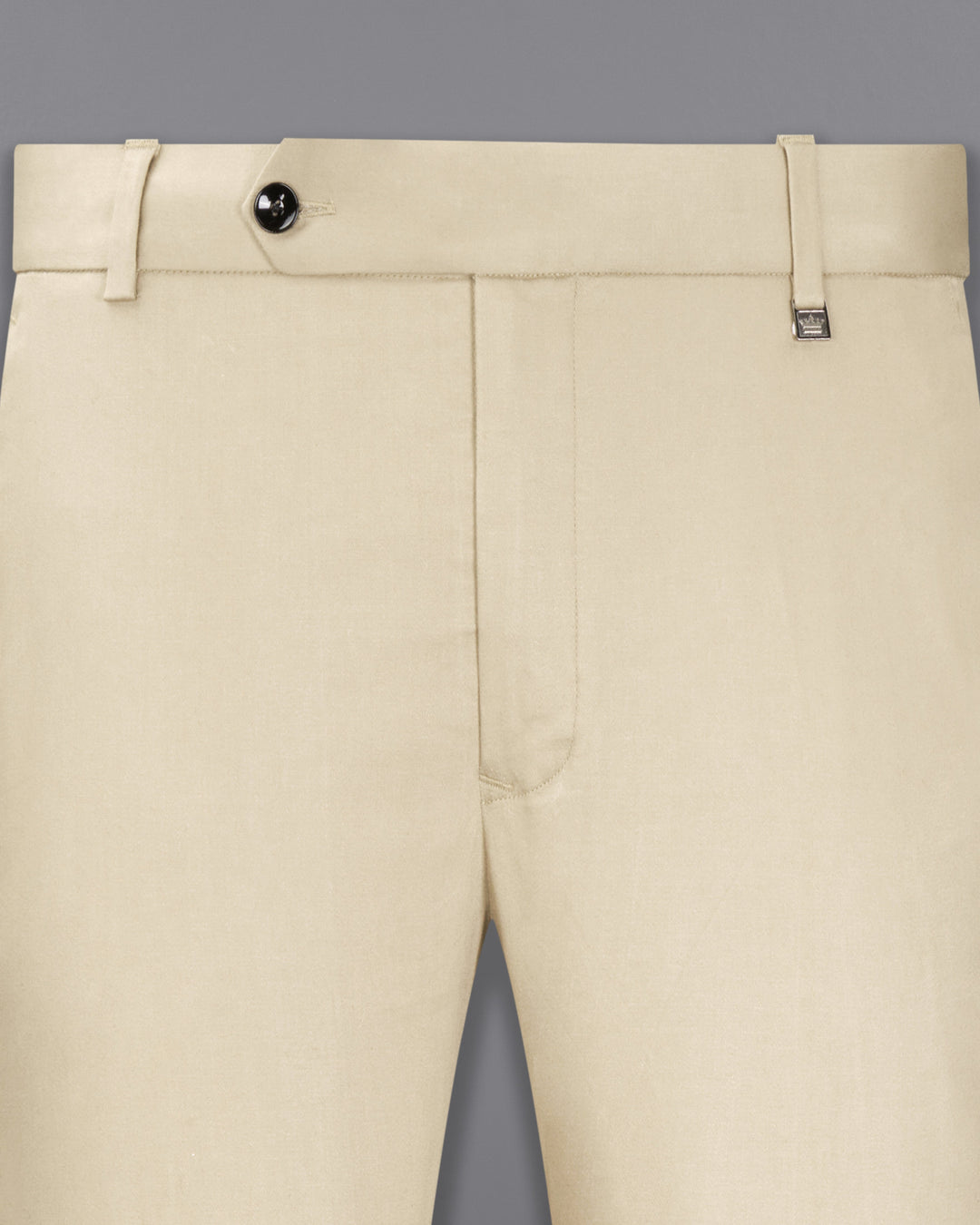 MOON MIST BEIGE STRETCHABLE PREMIUM COTTON TRAVELER PANT