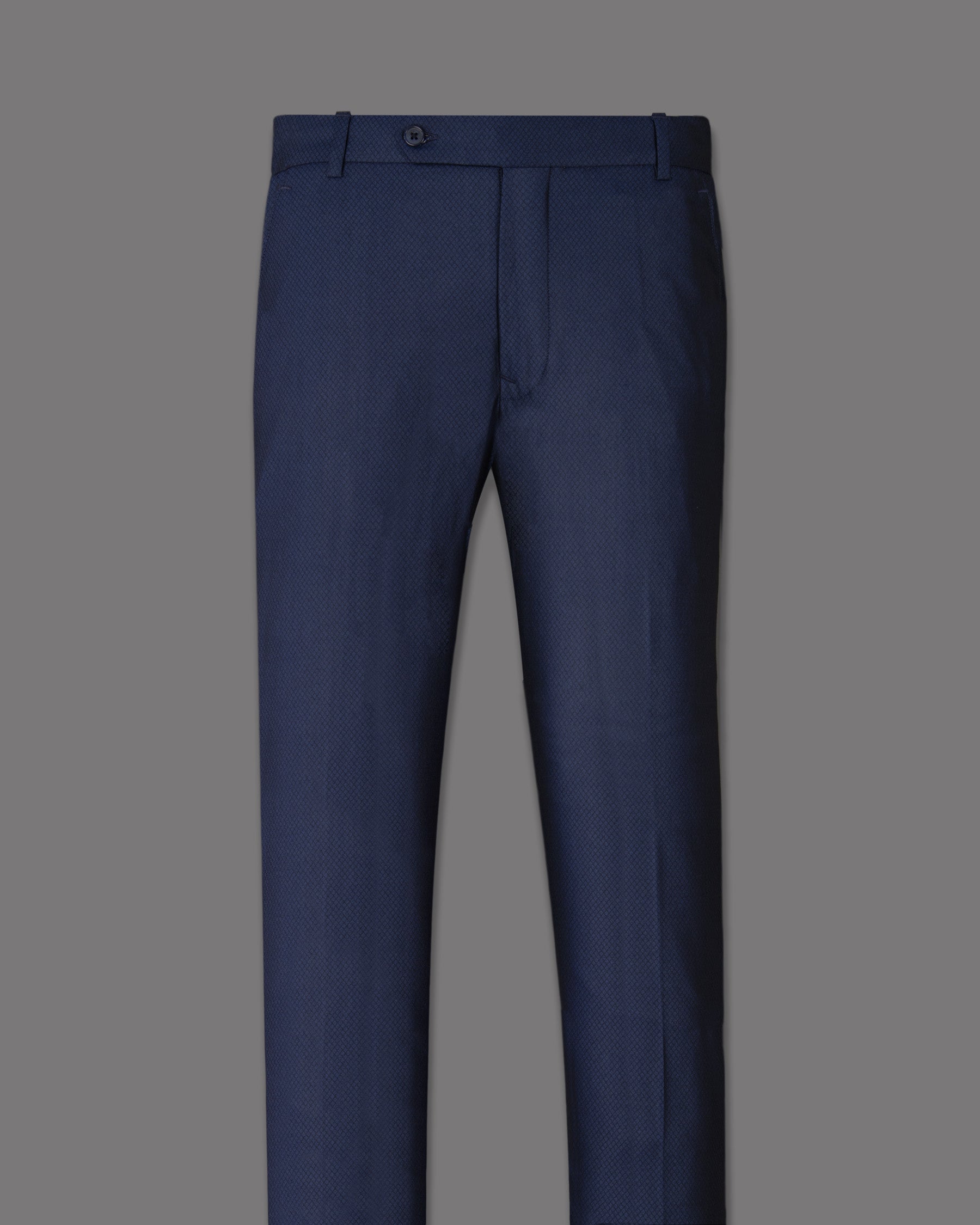 Port Gore Blue Subtle Textured Woolrich Pant