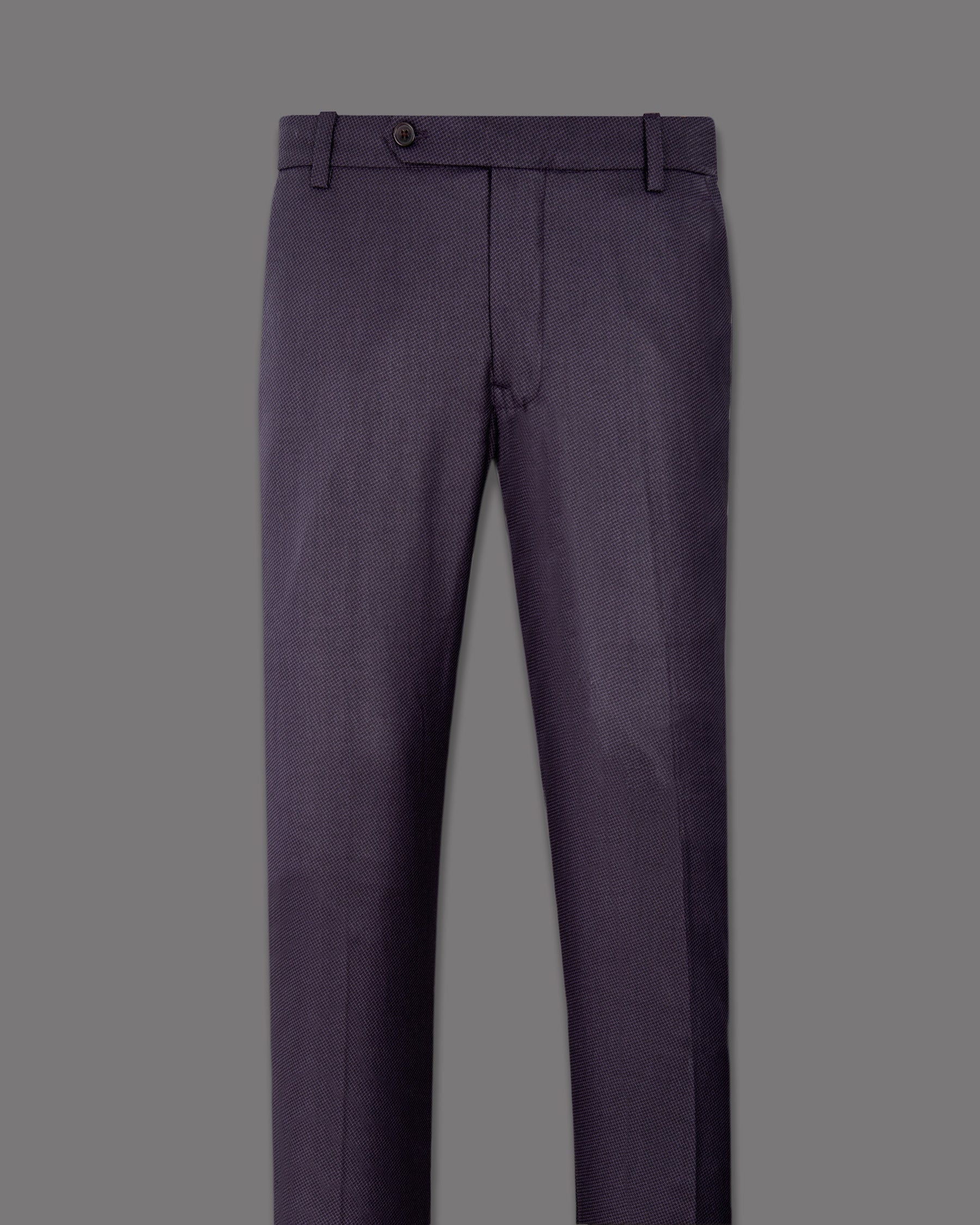 Martinique Violet Subtle Checked Woolrich Pant