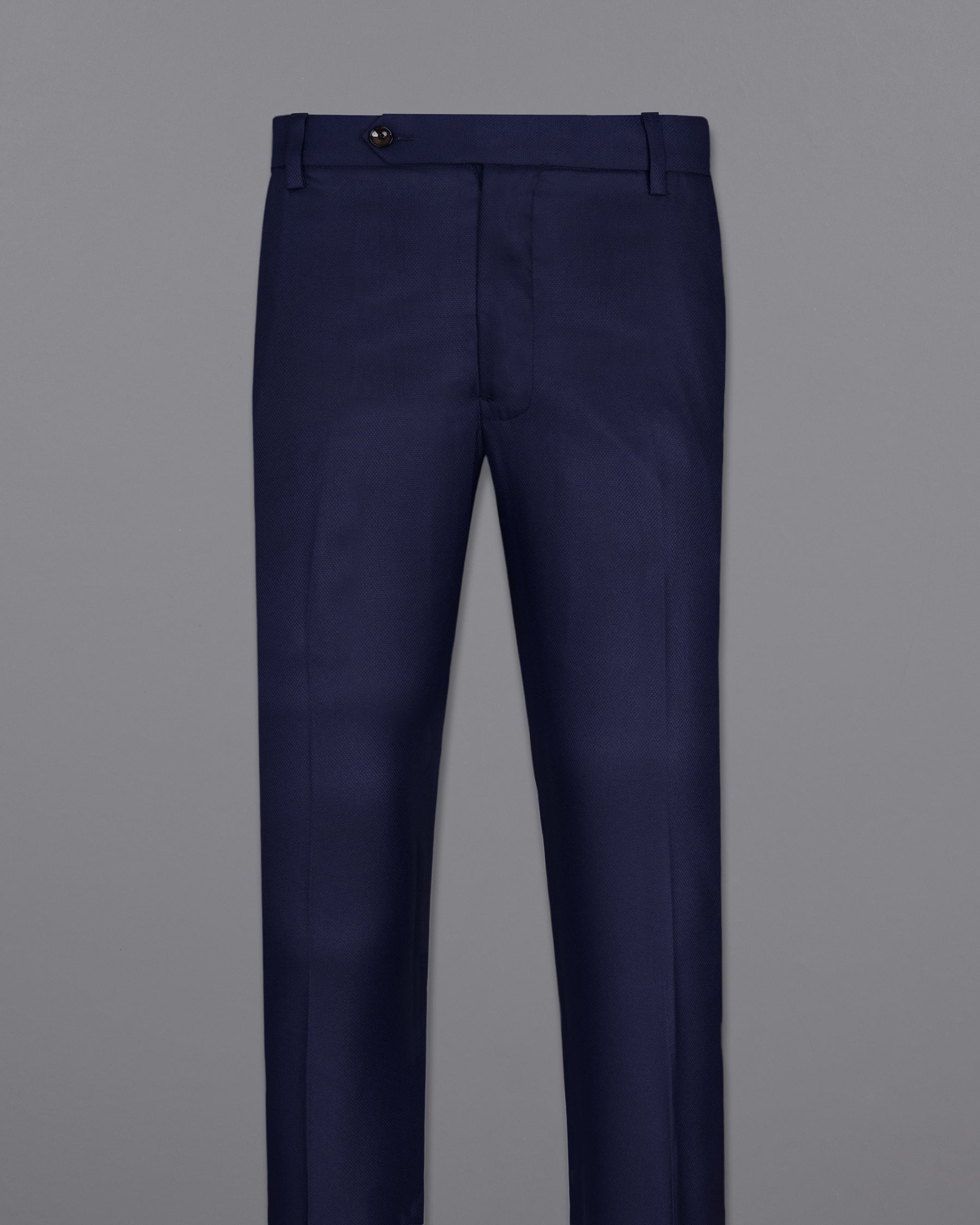 Royal Blue Wool Rich Pant