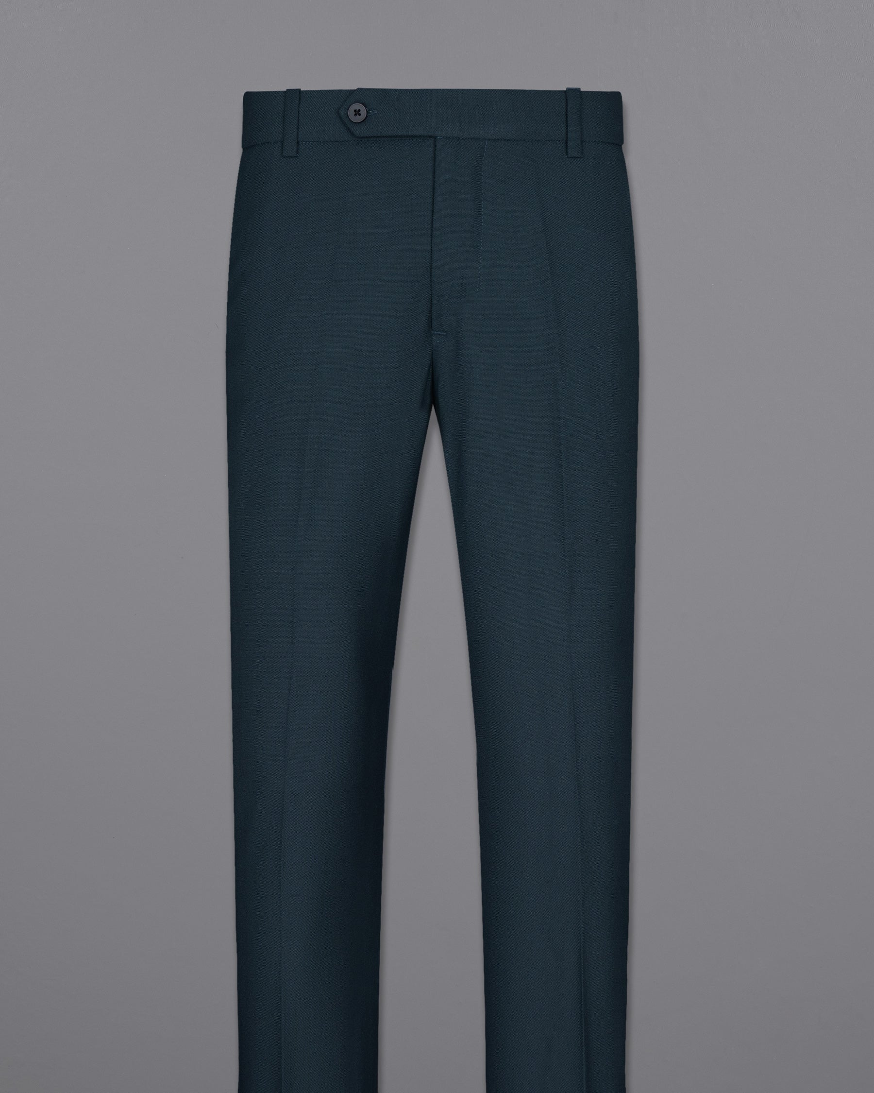 Biscay Blue Wool Rich Pant