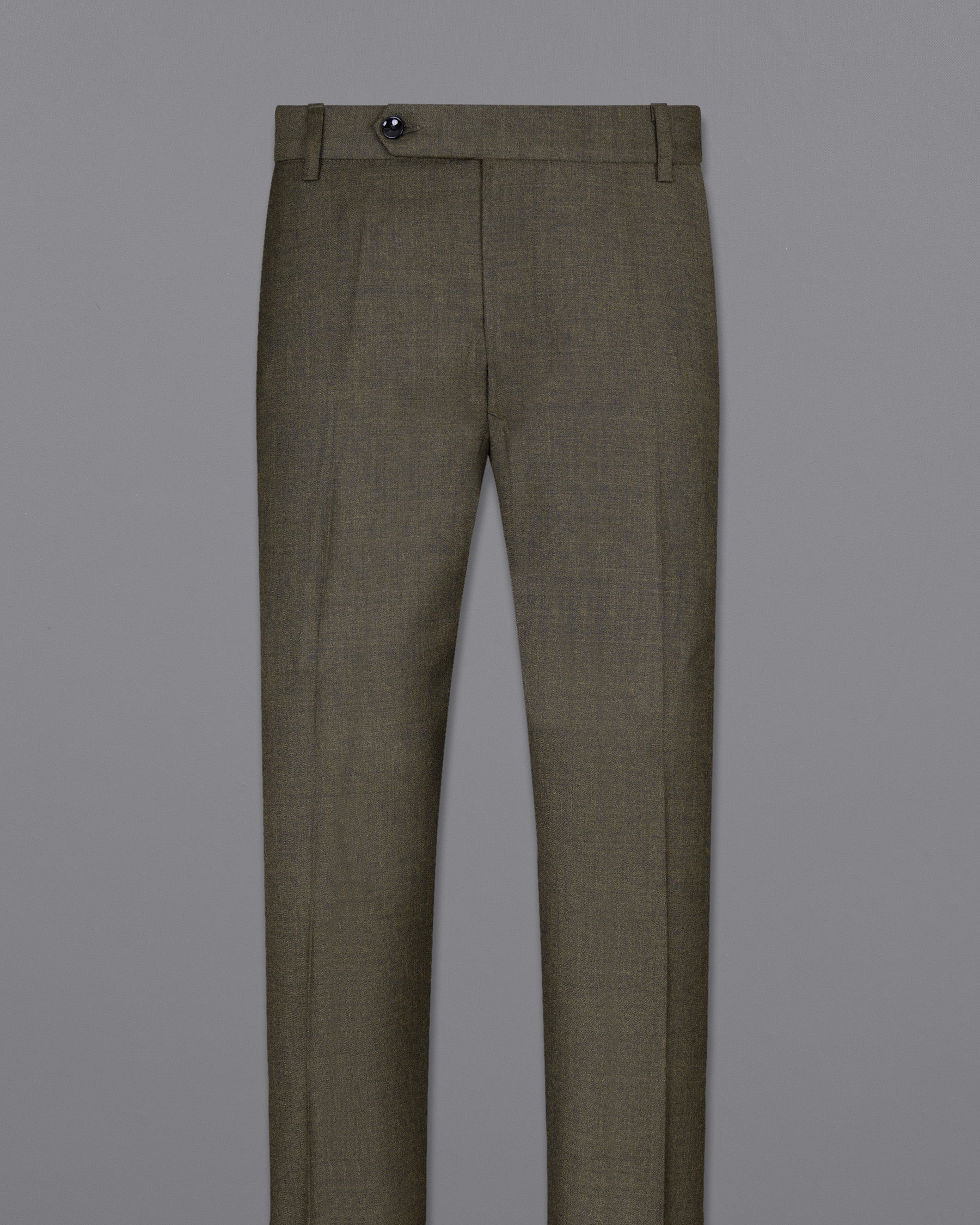 Merlin Green Wool Rich Pant