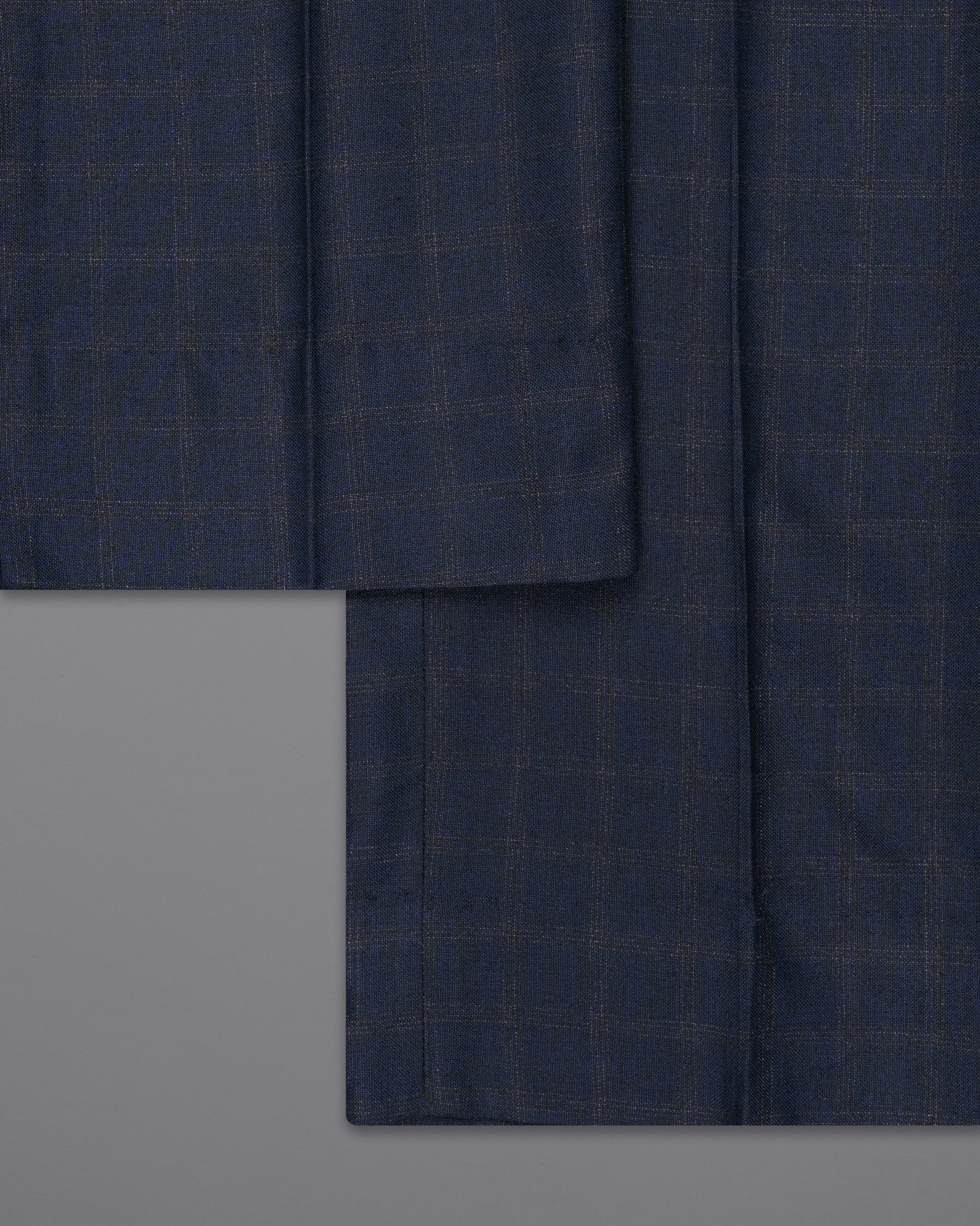 Ebony Clay Windowpane Wool Rich Pant T1471-28, T1471-30, T1471-32, T1471-34, T1471-36, T1471-38, T1471-40, T1471-42, T1471-44