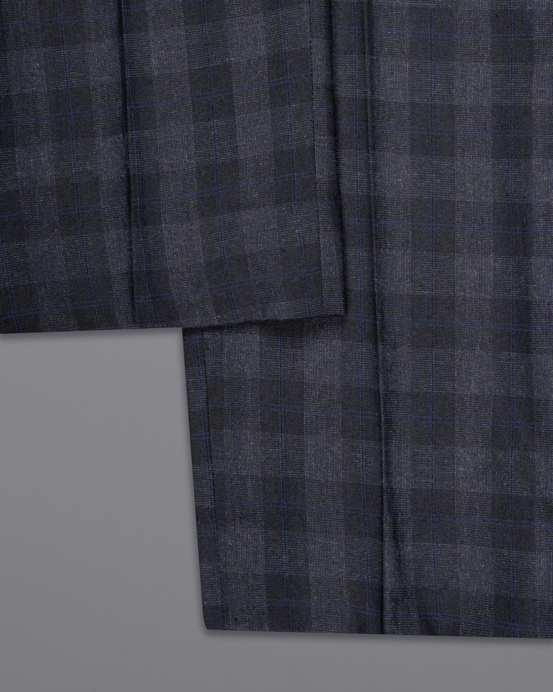 Bastille Grey Plaid Wool Rich Pant T1498-28, T1498-30, T1498-32, T1498-34, T1498-36, T1498-38, T1498-40, T1498-42, T1498-44