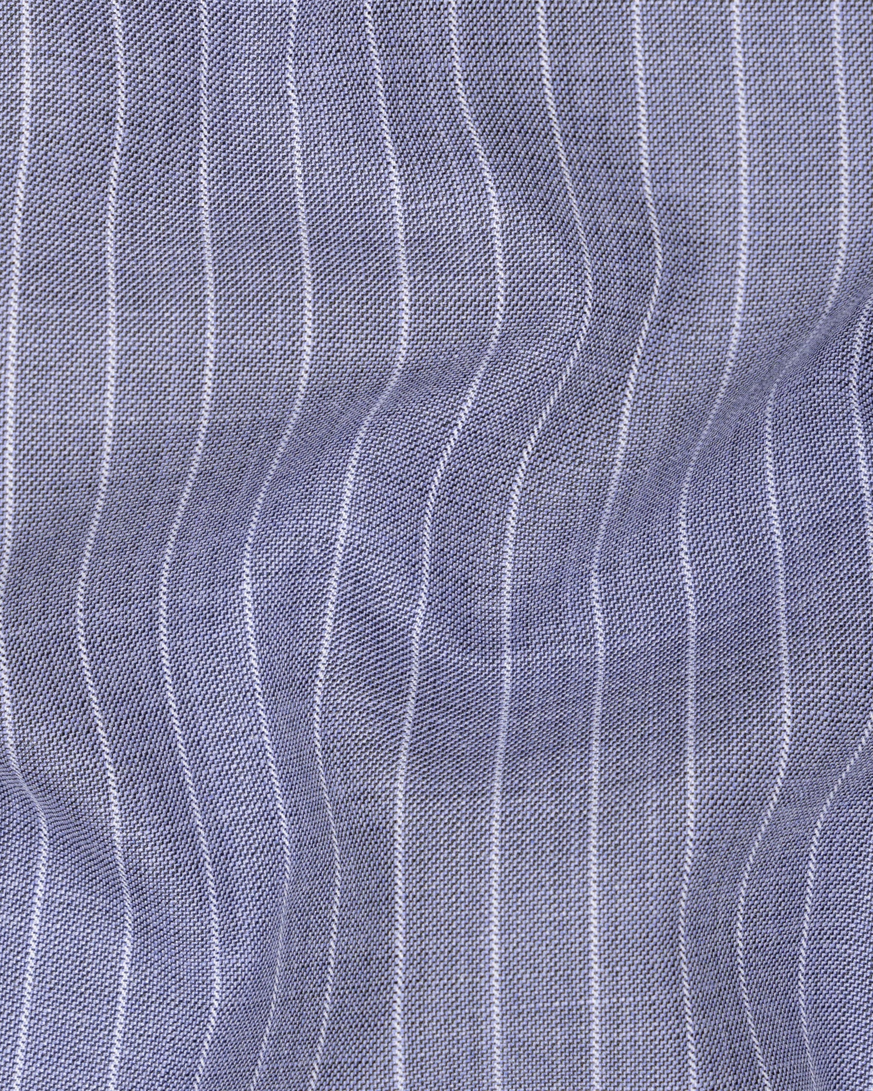 Glaucous Blue Striped Pant