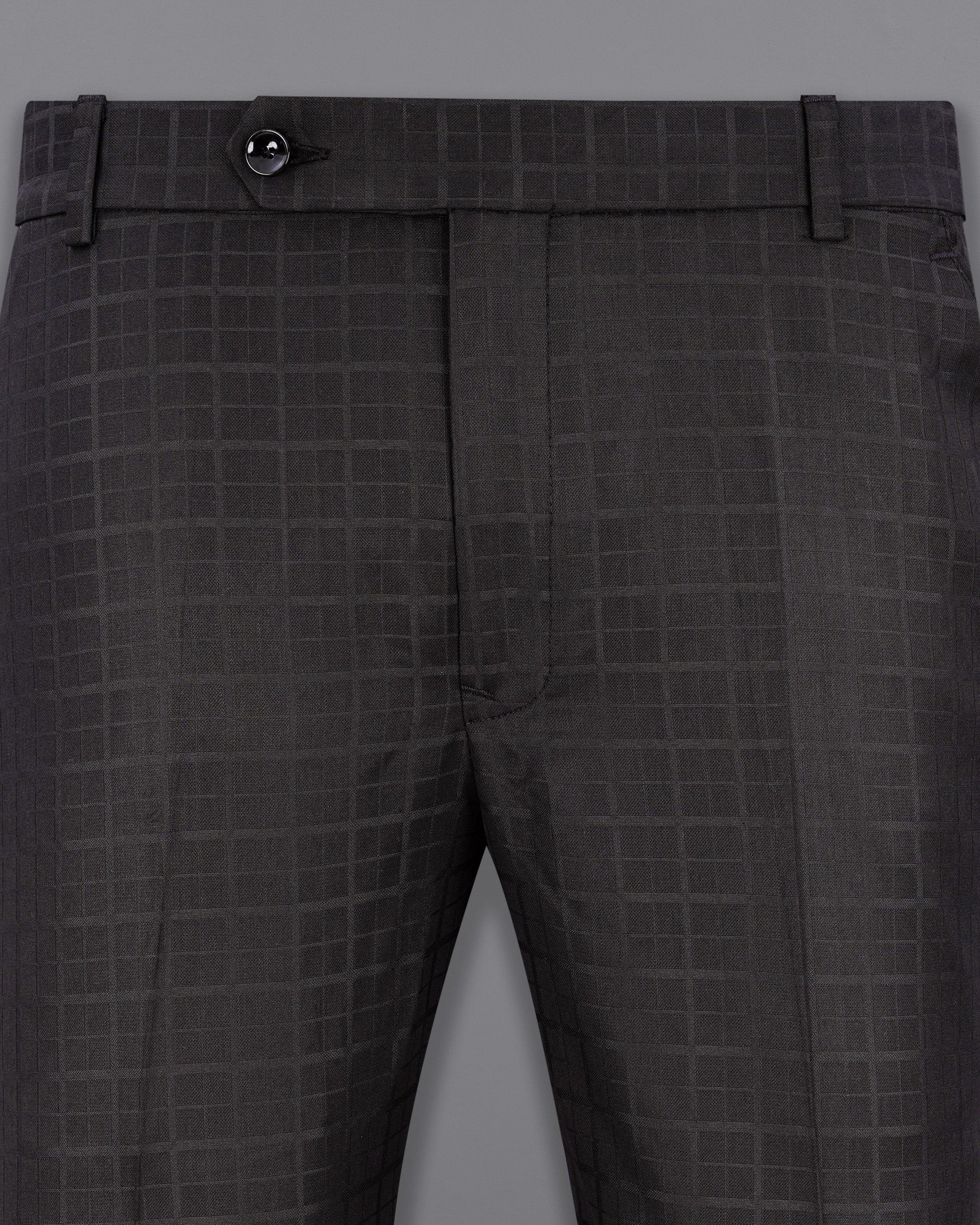 Baltic Sea Black Plaid Pant T1953-28, T1953-30, T1953-32, T1953-34, T1953-36, T1953-38, T1953-40, T1953-42, T1953-44