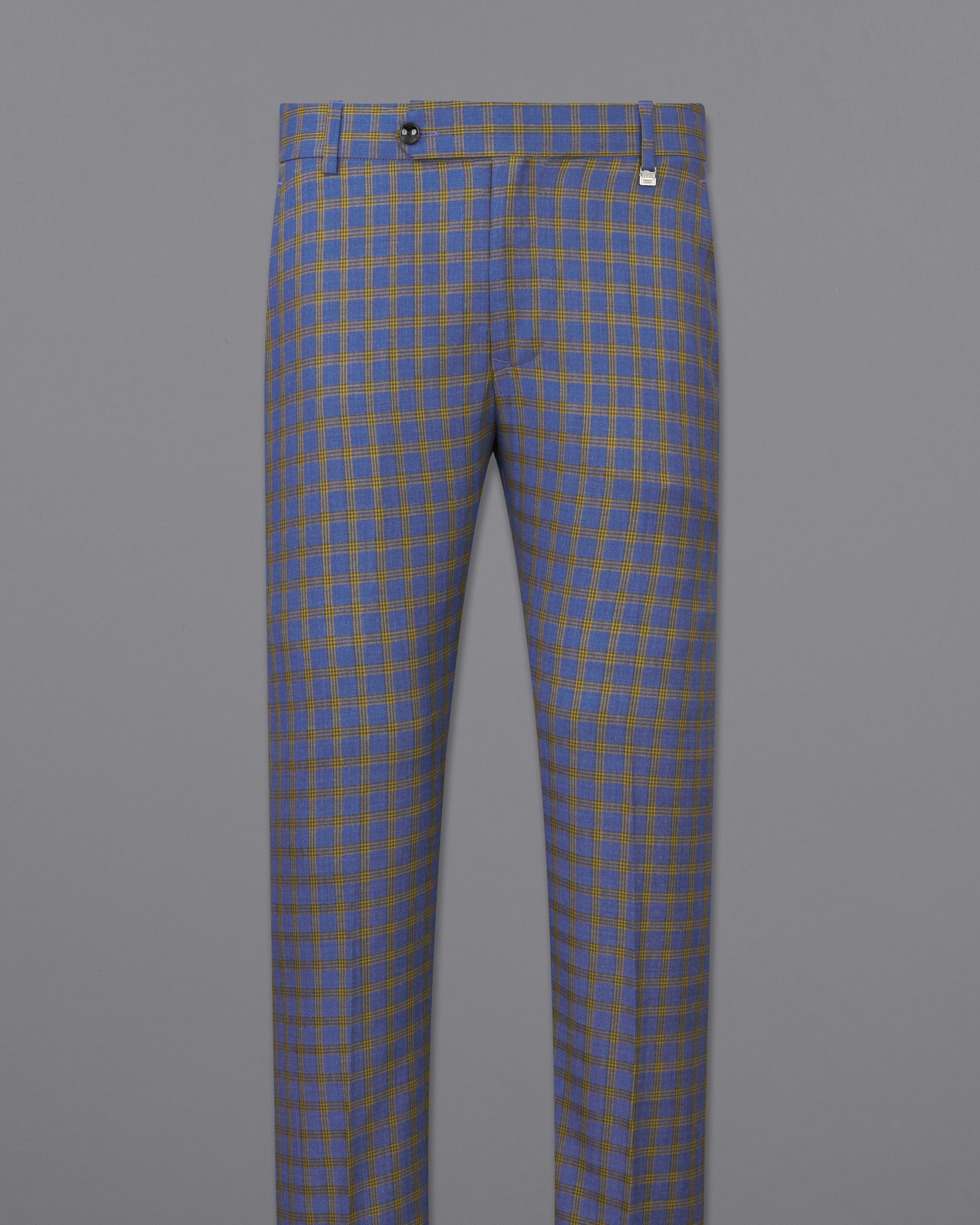 Twilight Blue with Alpine Brown Plaid Pants T2488-28, T2488-30, T2488-32, T2488-34, T2488-36, T2488-38, T2488-40, T2488-42, T2488-44