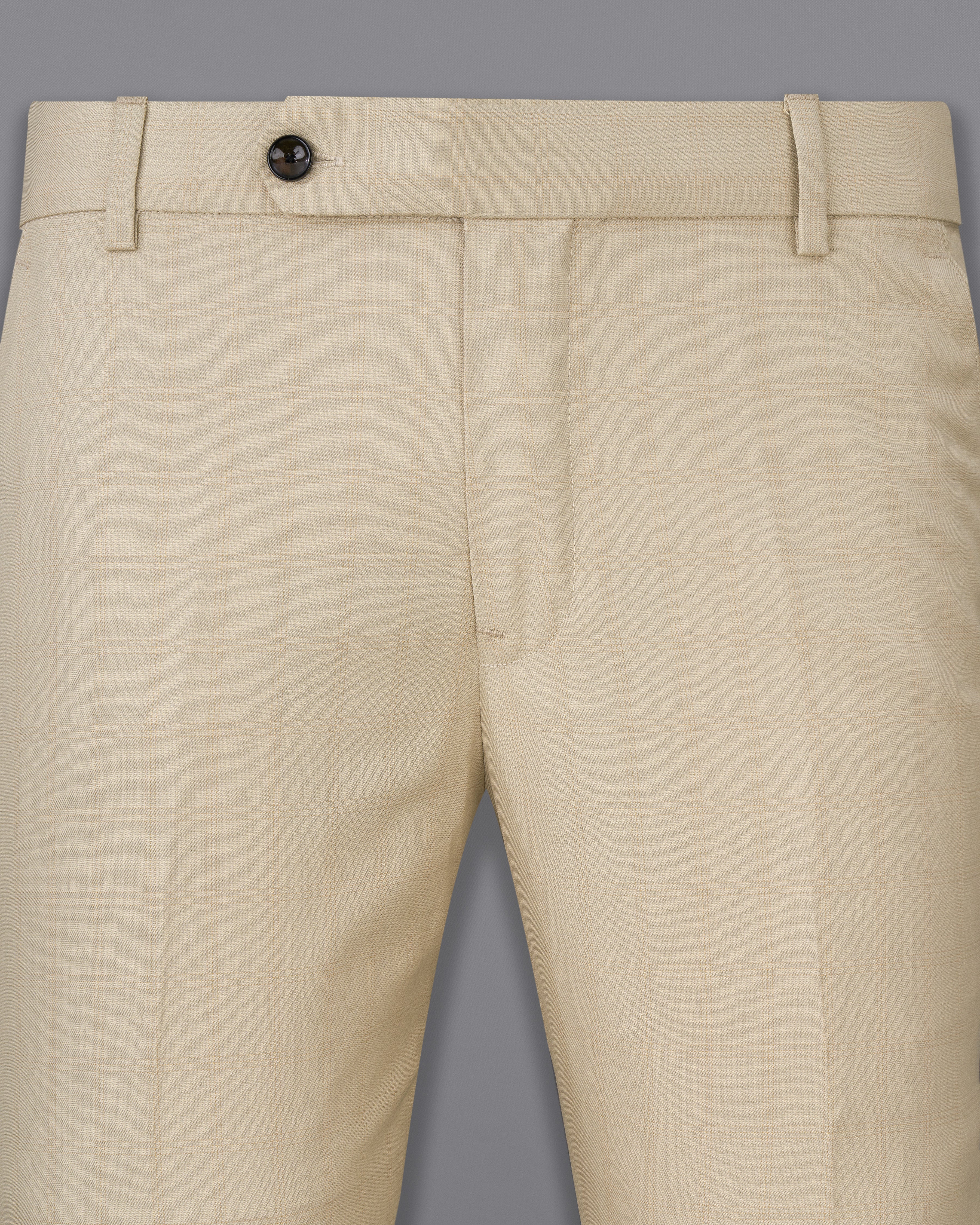 Calm Shell Brown Subtle Plaid Pants T2490-28, T2490-30, T2490-32, T2490-34, T2490-36, T2490-38, T2490-40, T2490-42, T2490-44