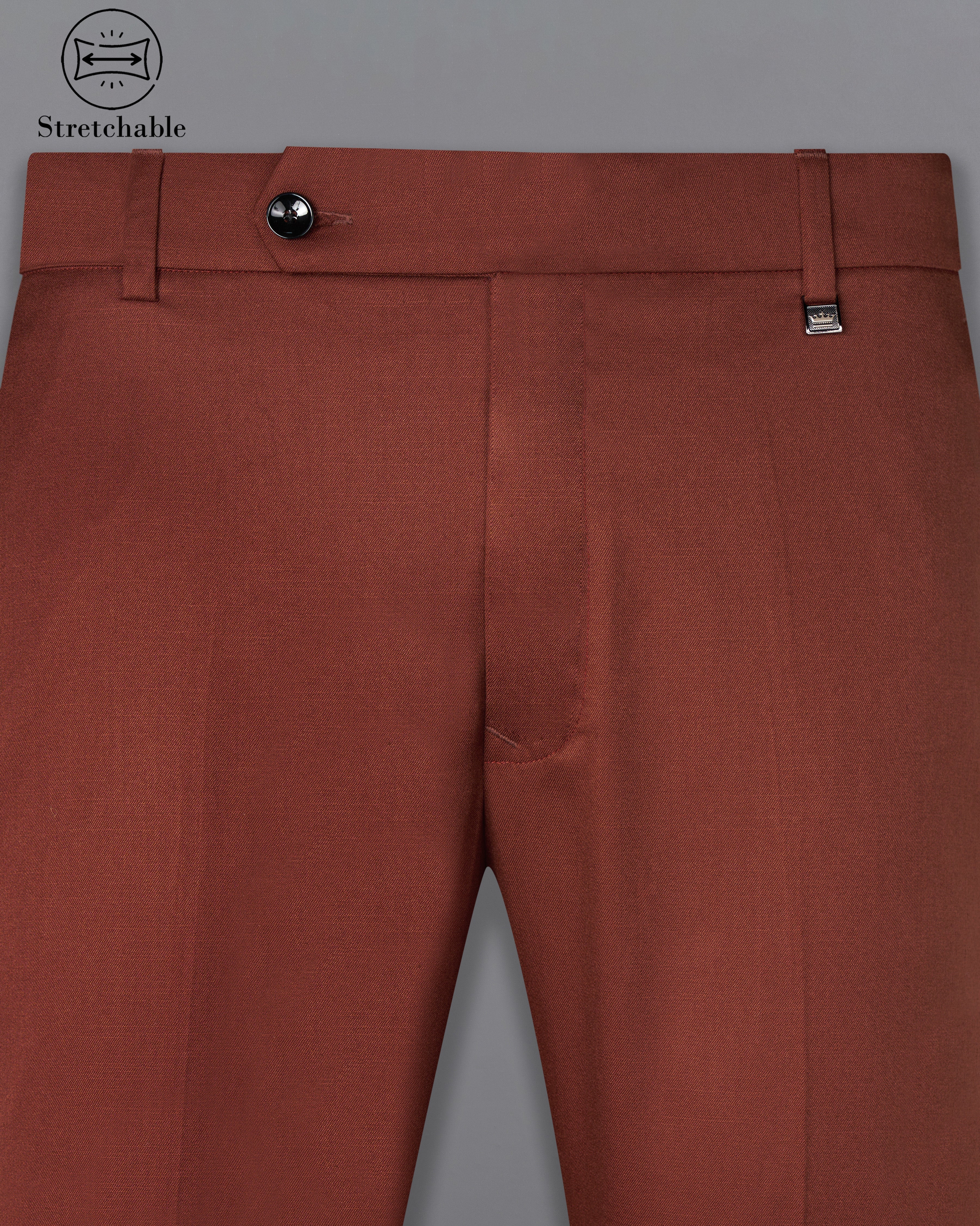 Ironstone Red Stretchable traveler Pant T2697-28, T2697-30, T2697-32, T2697-34, T2697-36, T2697-38, T2697-40, T2697-42, T2697-44