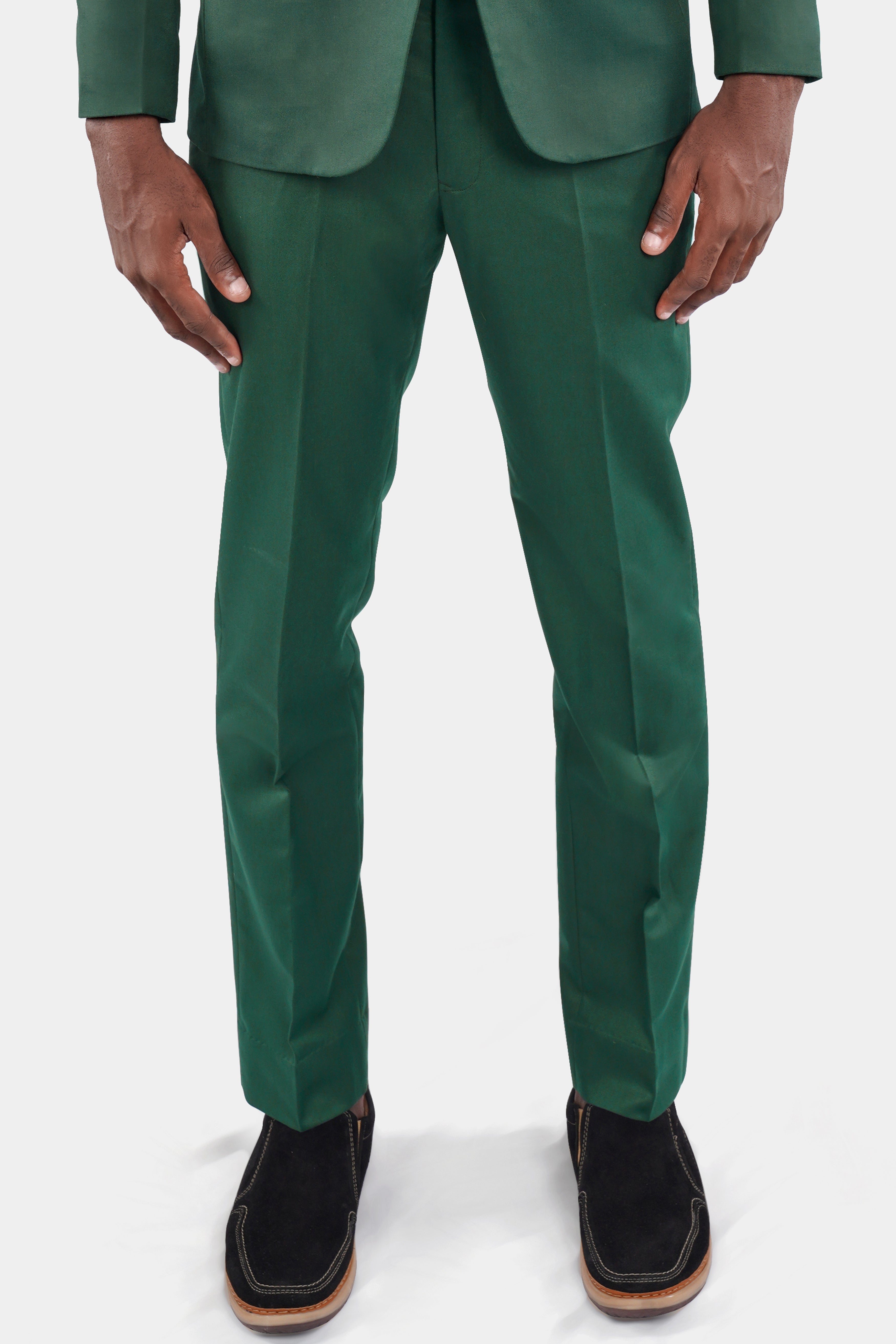 Everglade Green Wool Rich Stretchable traveler Pant T2710-28, T2710-30, T2710-32, T2710-34, T2710-36, T2710-38, T2710-40, T2710-42, T2710-44