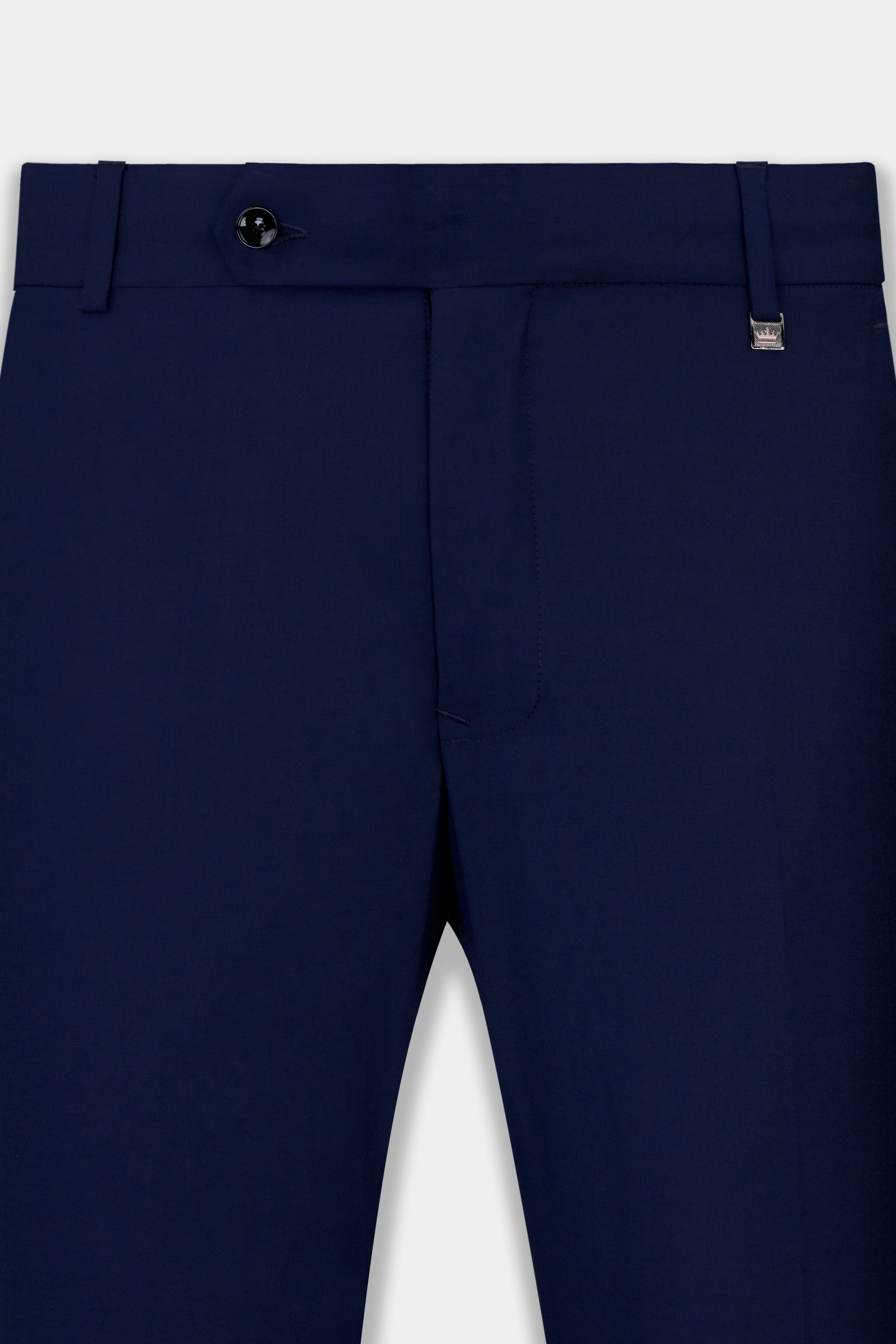 Ebony Clay Blue Wool Rich Pant T2761-28, T2761-30, T2761-32, T2761-34, T2761-36, T2761-38, T2761-40, T2761-42, T2761-44