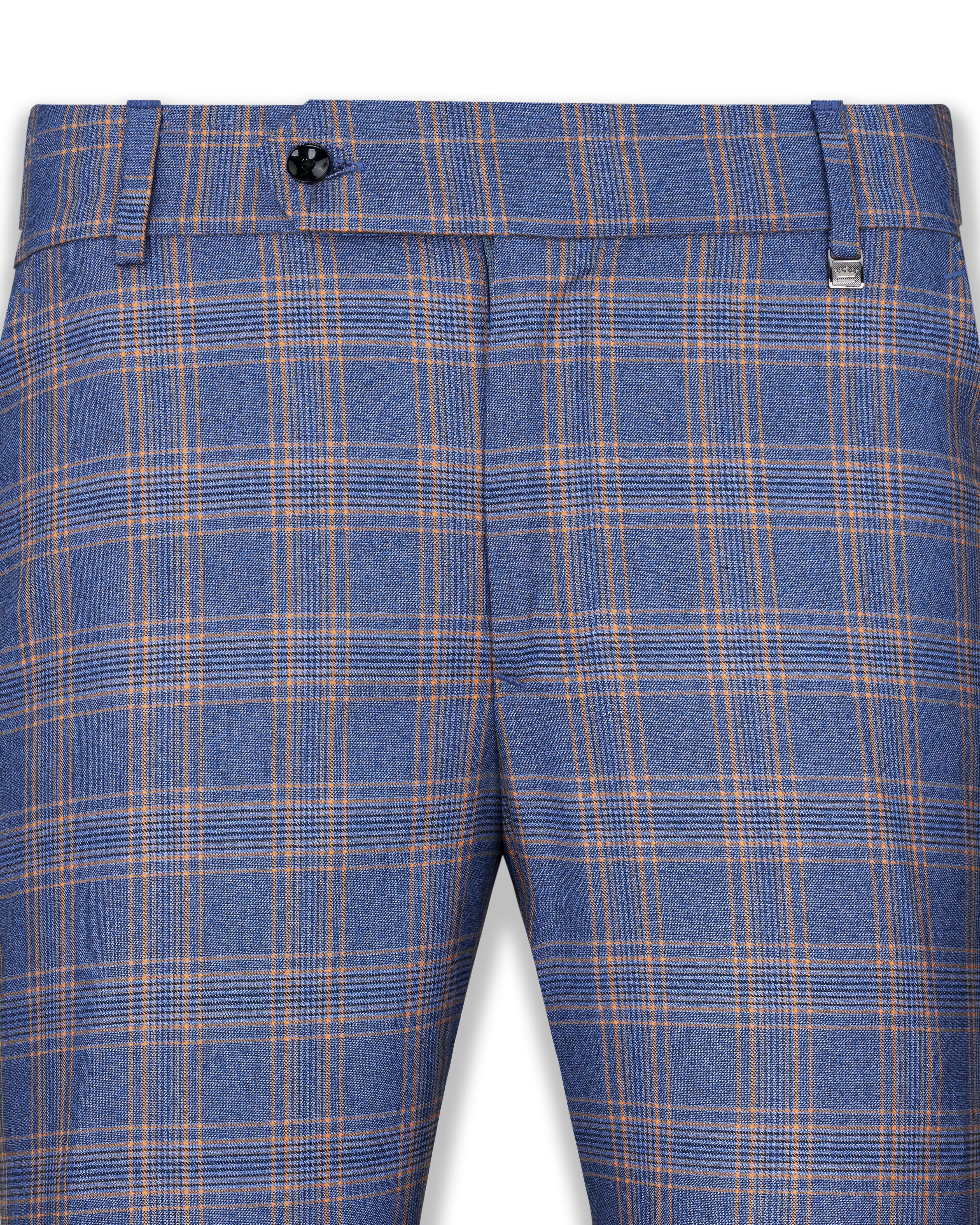 Waikawa Blue Plaid Wool Rich Pant T2764-28, T2764-30, T2764-32, T2764-34, T2764-36, T2764-38, T2764-40, T2764-42, T2764-44