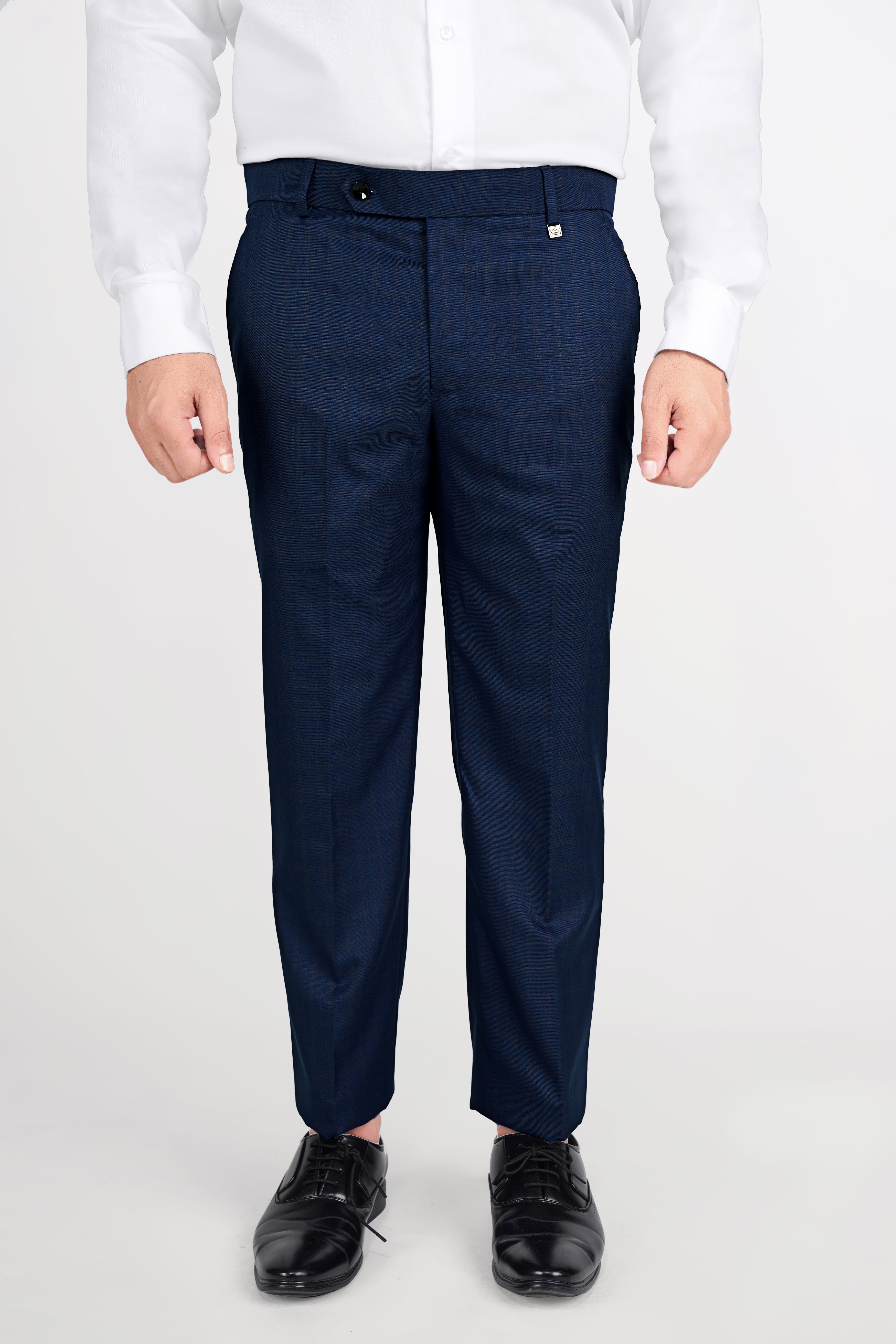 Nile Blue Wool Rich Pant T2806-28, T2806-30, T2806-32, T2806-34, T2806-36, T2806-38, T2806-40, T2806-42, T2806-44