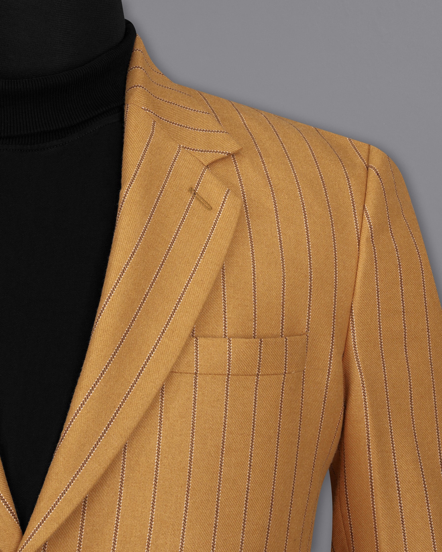 Tussock Mustard Yellow Striped Single Breasted Trench Coat TCB2034-SB-36, TCB2034-SB-38, TCB2034-SB-40, TCB2034-SB-42, TCB2034-SB-44, TCB2034-SB-46, TCB2034-SB-48, TCB2034-SB-50, TCB2034-SB-52, TCB2034-SB-54, TCB2034-SB-56, TCB2034-SB-58, TCB2034-SB-60