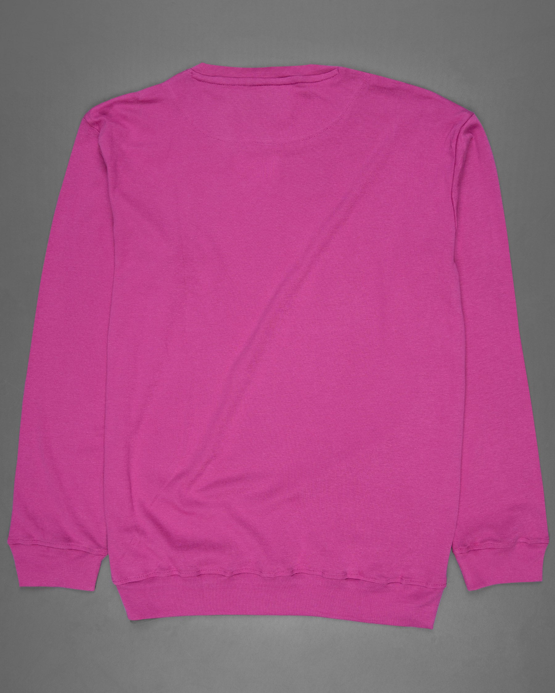 Mulberry Pink Full Sleeve Super Soft Premium Cotton Sweatshirt TS460-S, TS460-M, TS460-L, TS460-XL, TS460-XXL