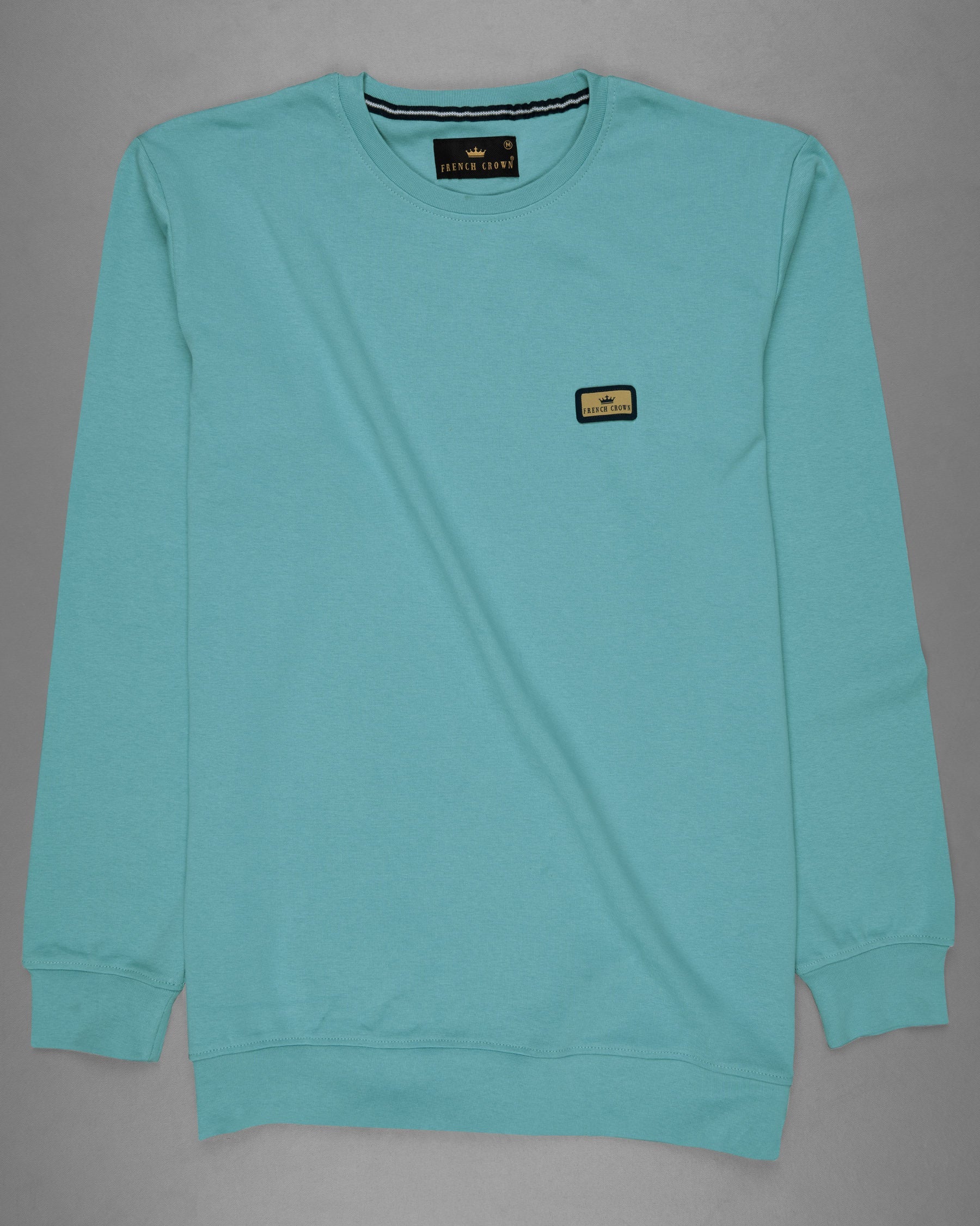 Tradewind Blue Full Sleeve Premium Cotton Jersey Sweatshirt TS481-S, TS481-M, TS481-L, TS481-XL, TS481-XXL 