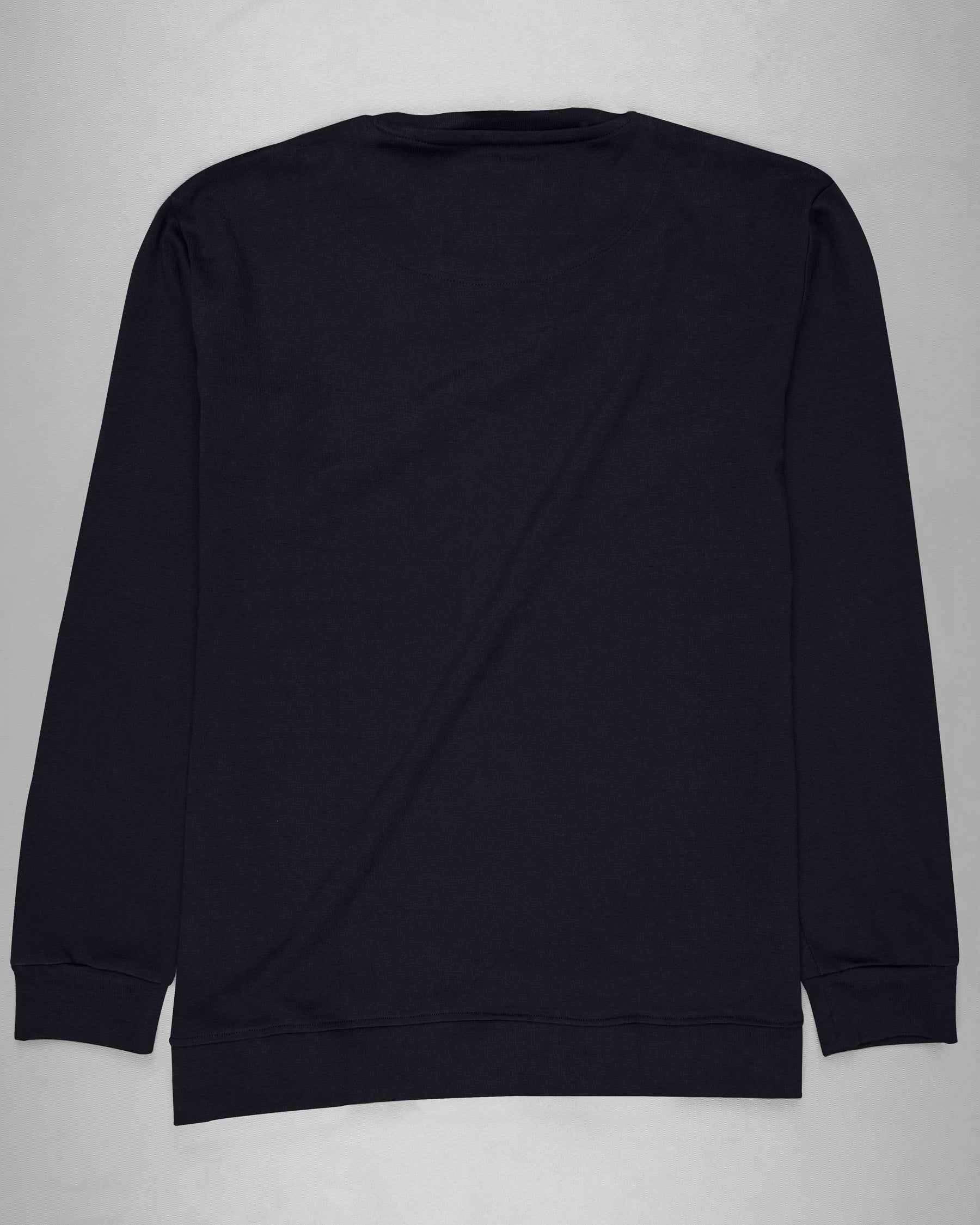 Jade Black and Wheatfield Full Sleeve Premium Cotton Jersey Sweatshirt TS504-S, TS504-M, TS504-L, TS504-XL, TS504-XXL