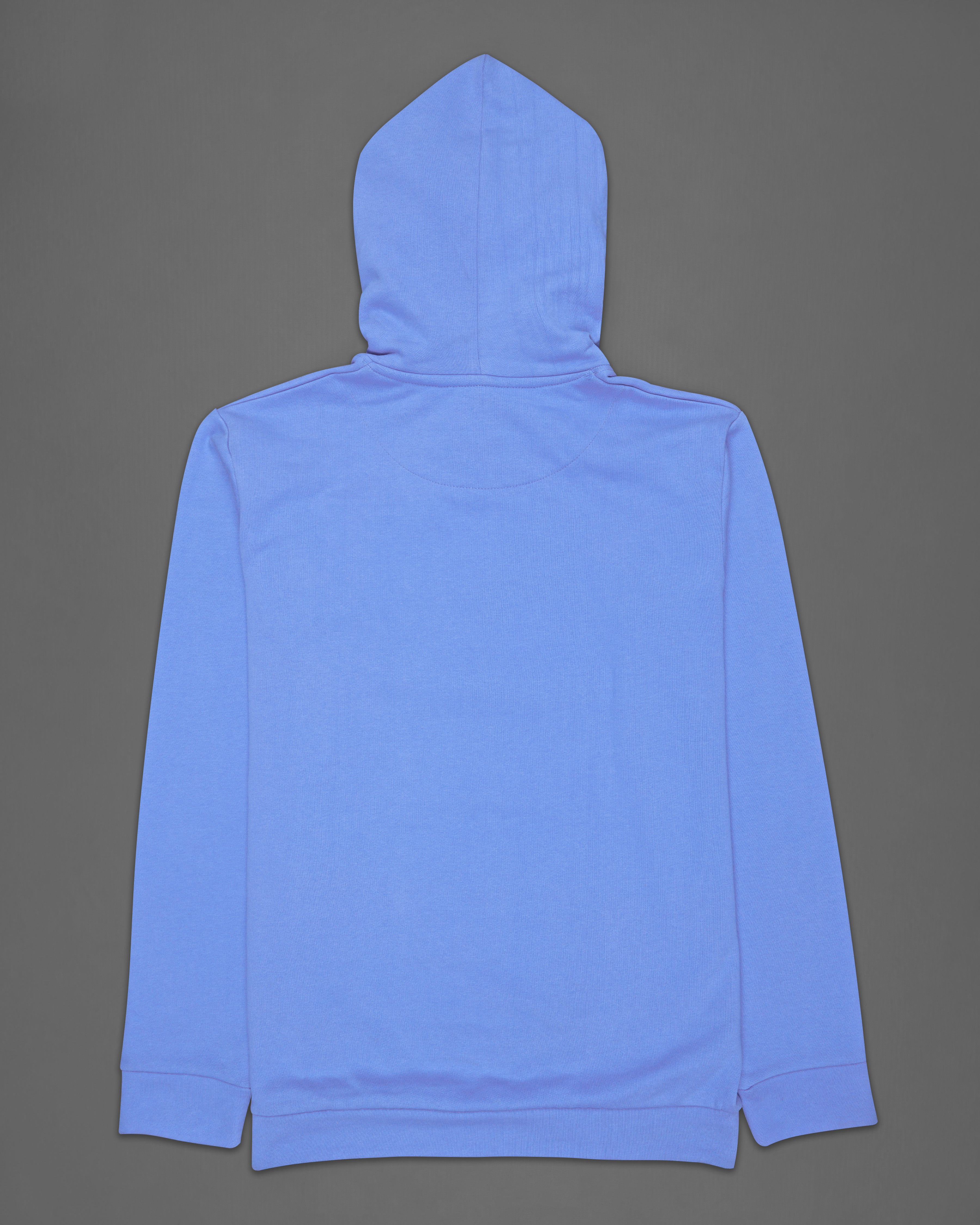 Portage Blue and White Full Sleeve Premium Cotton Jersey Hoodie Sweatshirt TS696-S, TS696-M, TS696-L, TS696-XL, TS696-XXL