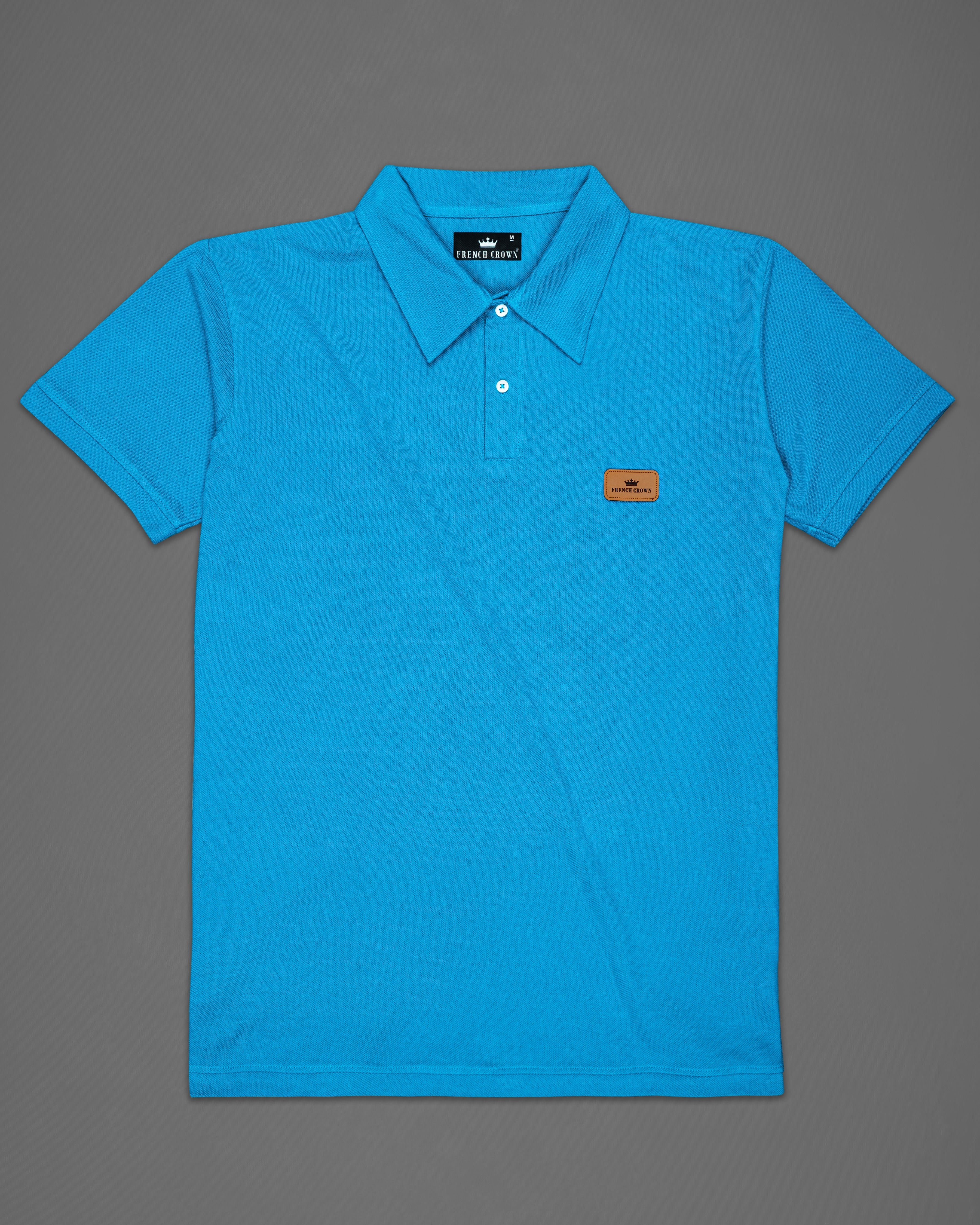 Bondi Blue Organic Cotton Pique Polo TS775-S, TS775-M, TS775-L, TS775-XL, TS775-XXL