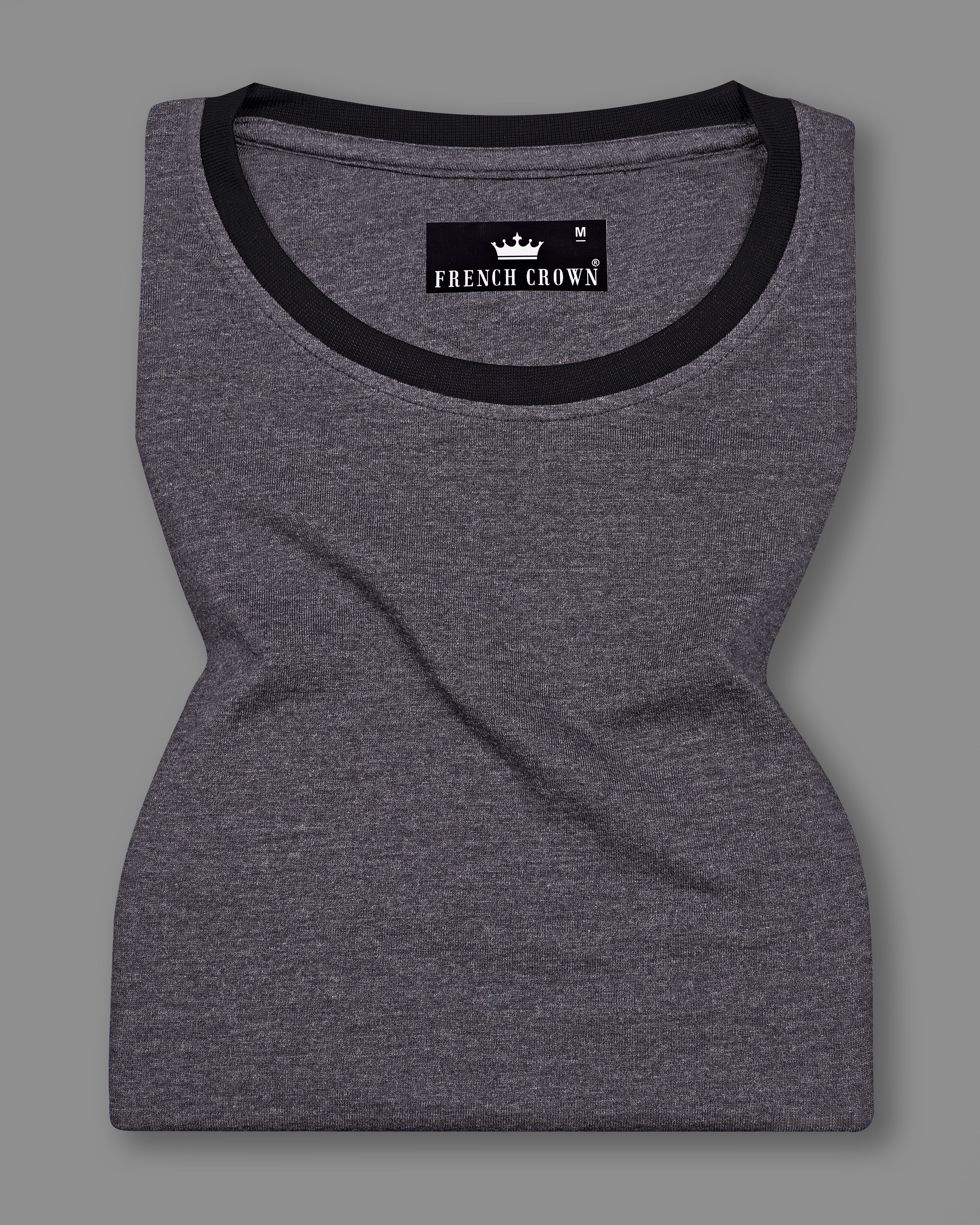 Gravel Gray Super Soft Premium Cotton Round Neck T-Shirt TS778-S, TS778-M, TS778-L, TS778-XL, TS778-XXL