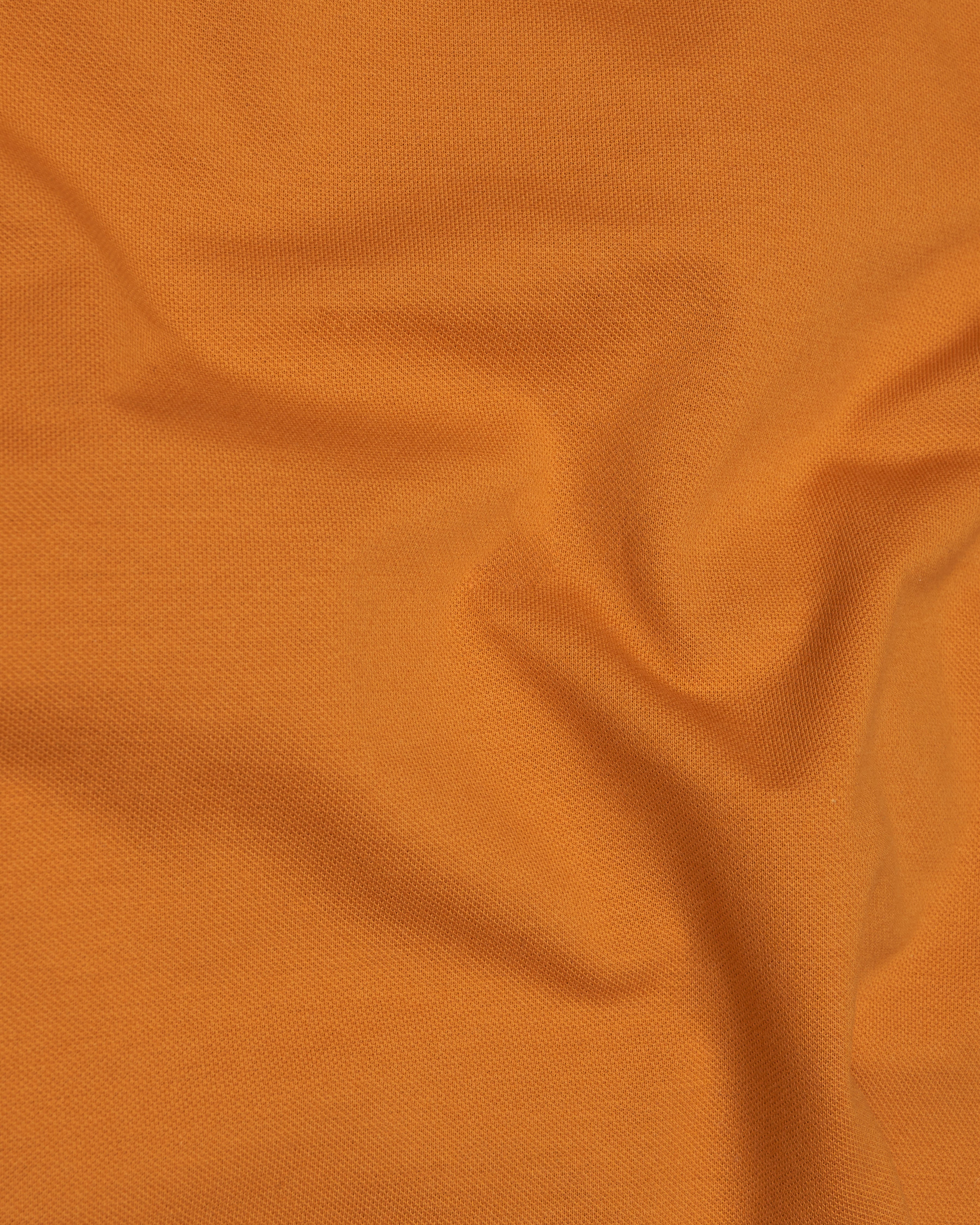 Orche Orange Organic Cotton Mercerised Pique Polo