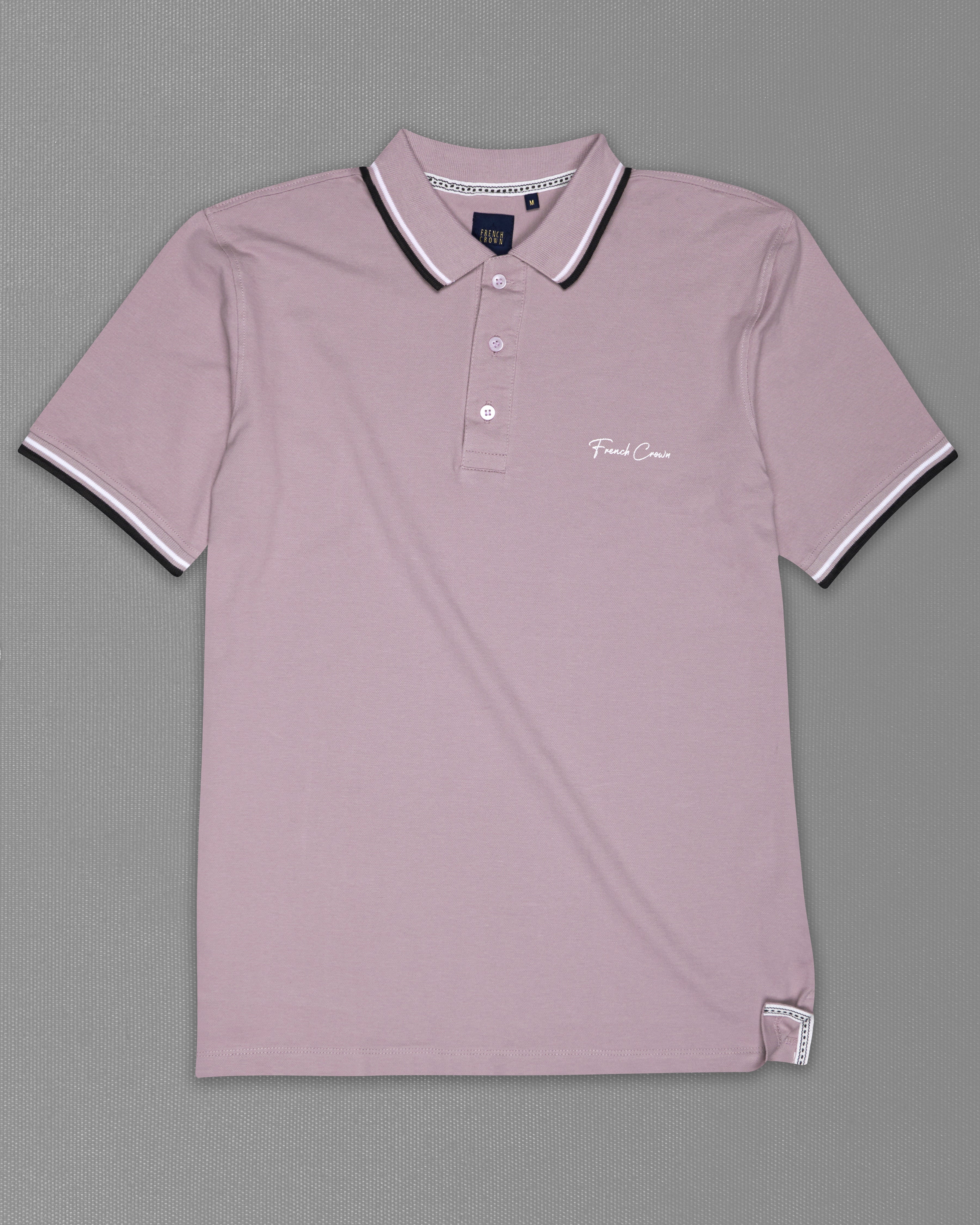 Gray Chateau Violet Mercerised Pique Polo TS879-S, TS879-M, TS879-L, TS879-XL, TS879-XXL