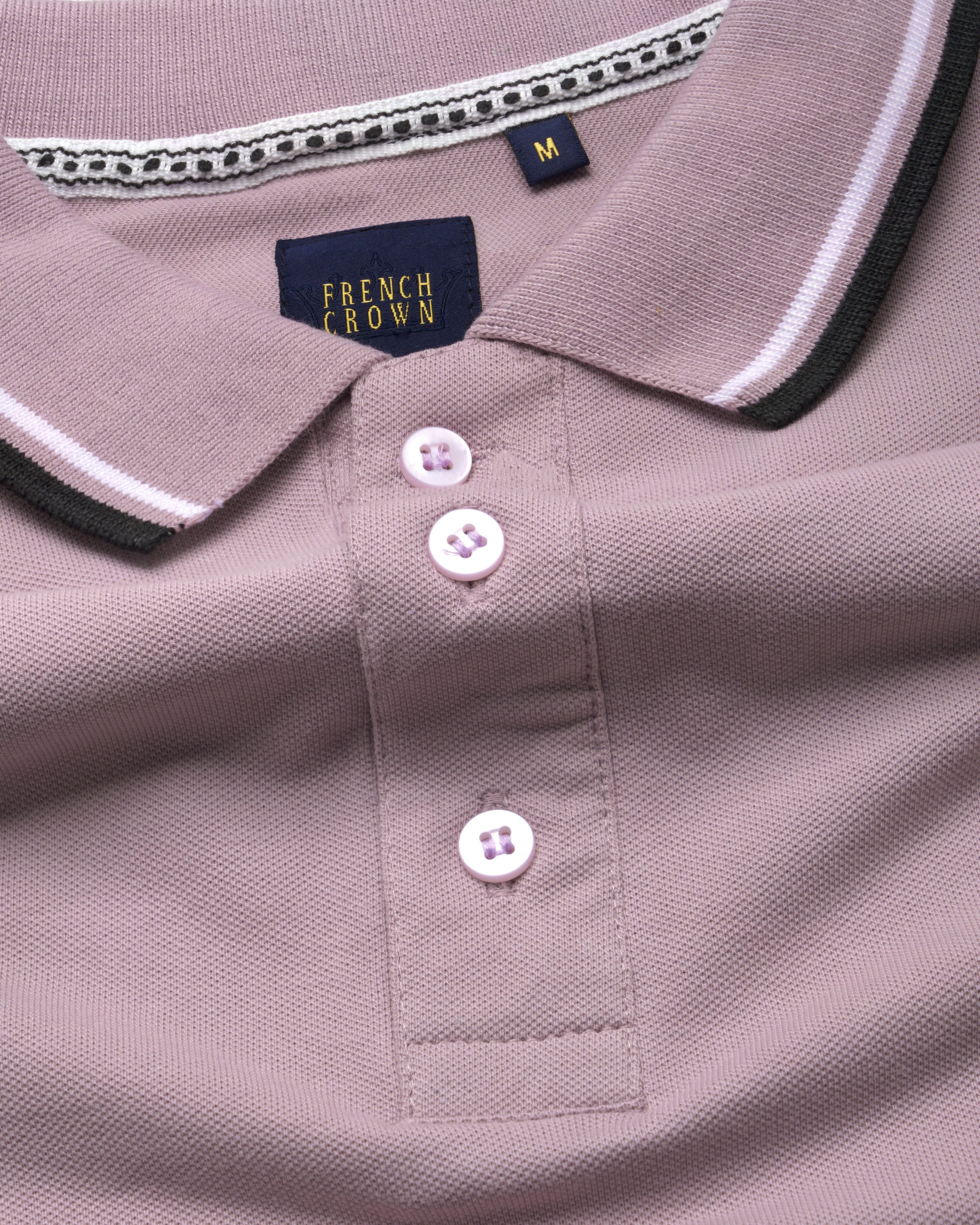 Gray Chateau Violet Mercerised Pique Polo TS879-S, TS879-M, TS879-L, TS879-XL, TS879-XXL