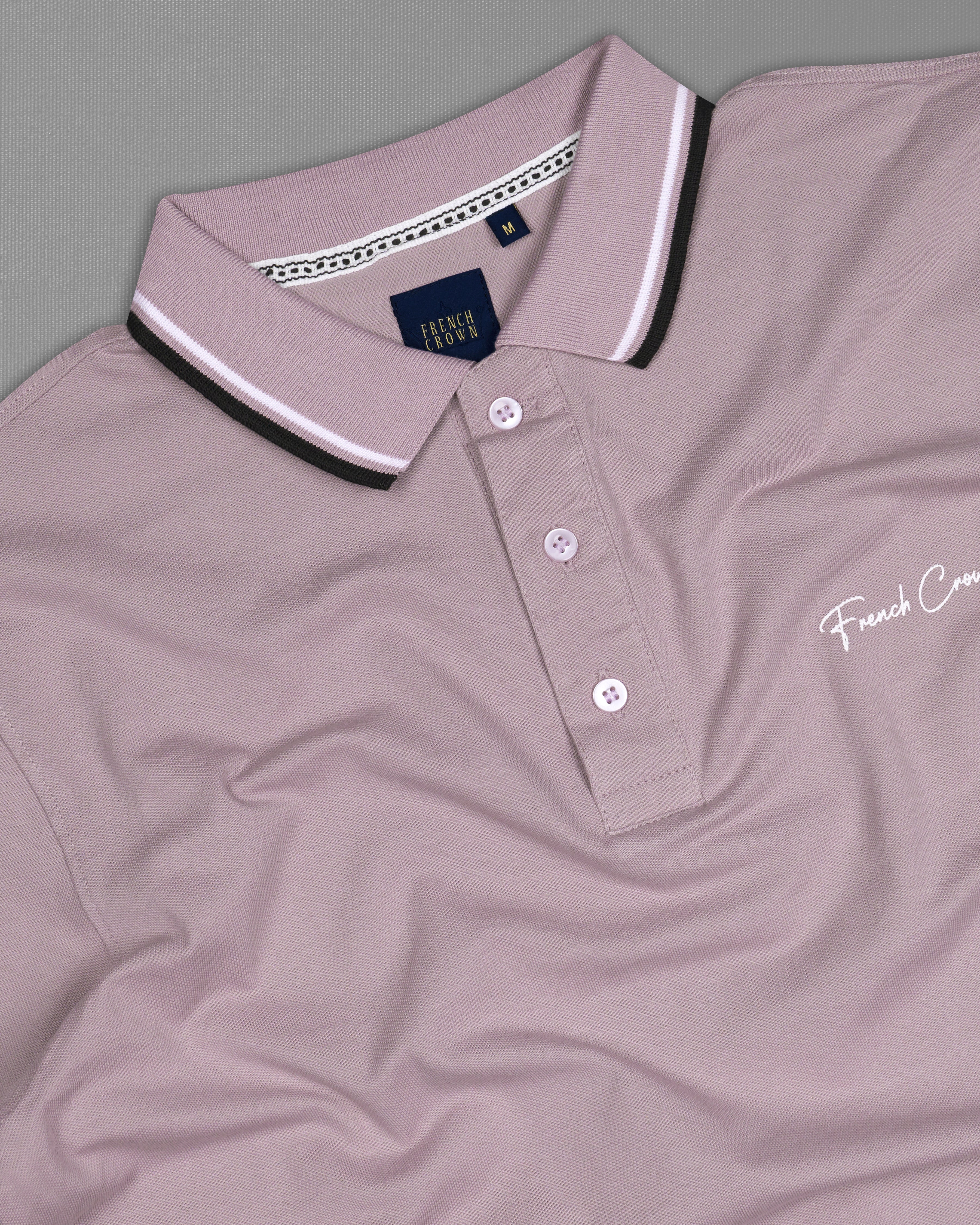 Gray Chateau Violet Mercerised Pique Polo TS879-S, TS879-M, TS879-L, TS879-XL, TS879-XXL