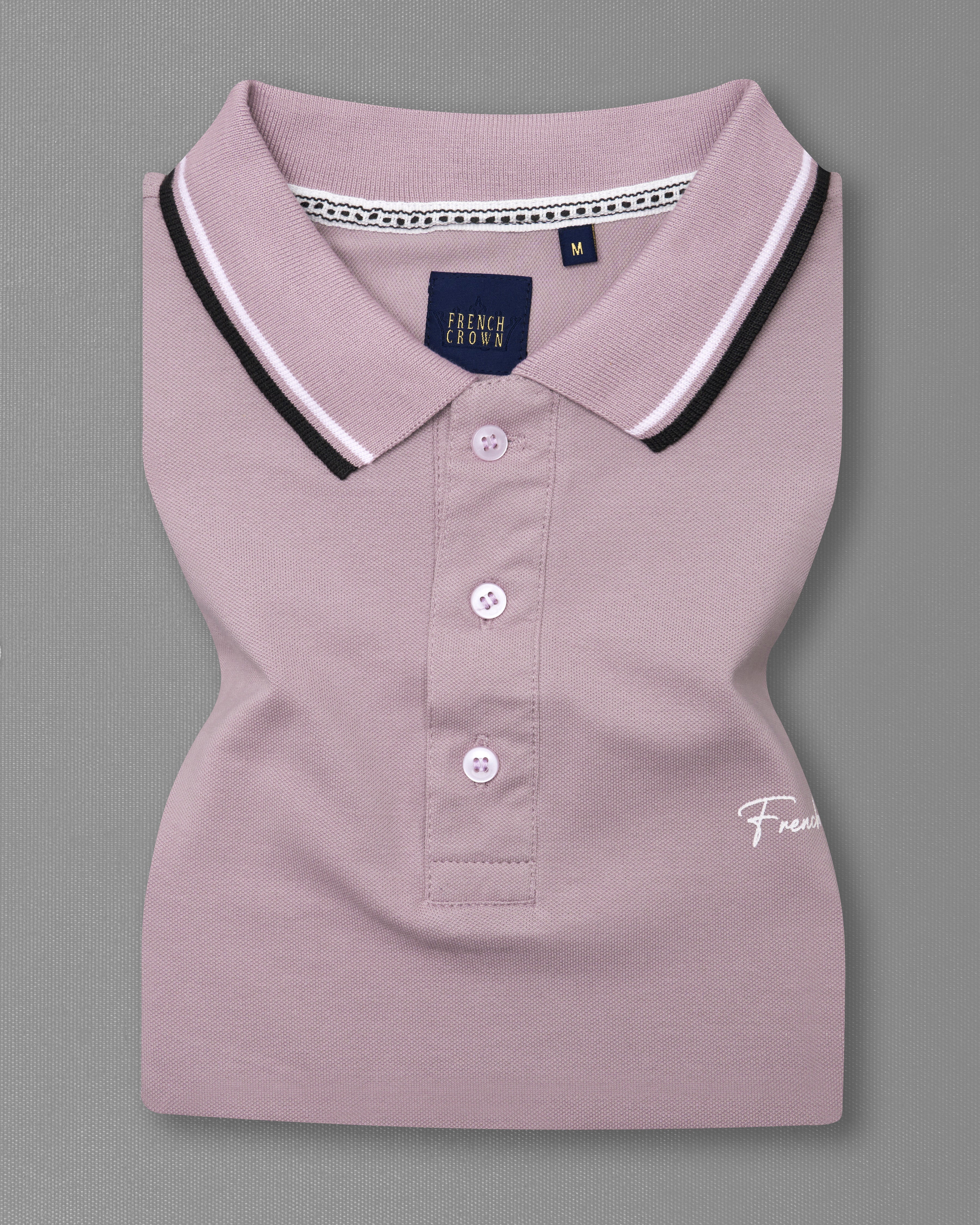 Gray Chateau Violet Mercerised Pique Polo TS879-S, TS879-M, TS879-L, TS879-XL, TS879-XXL