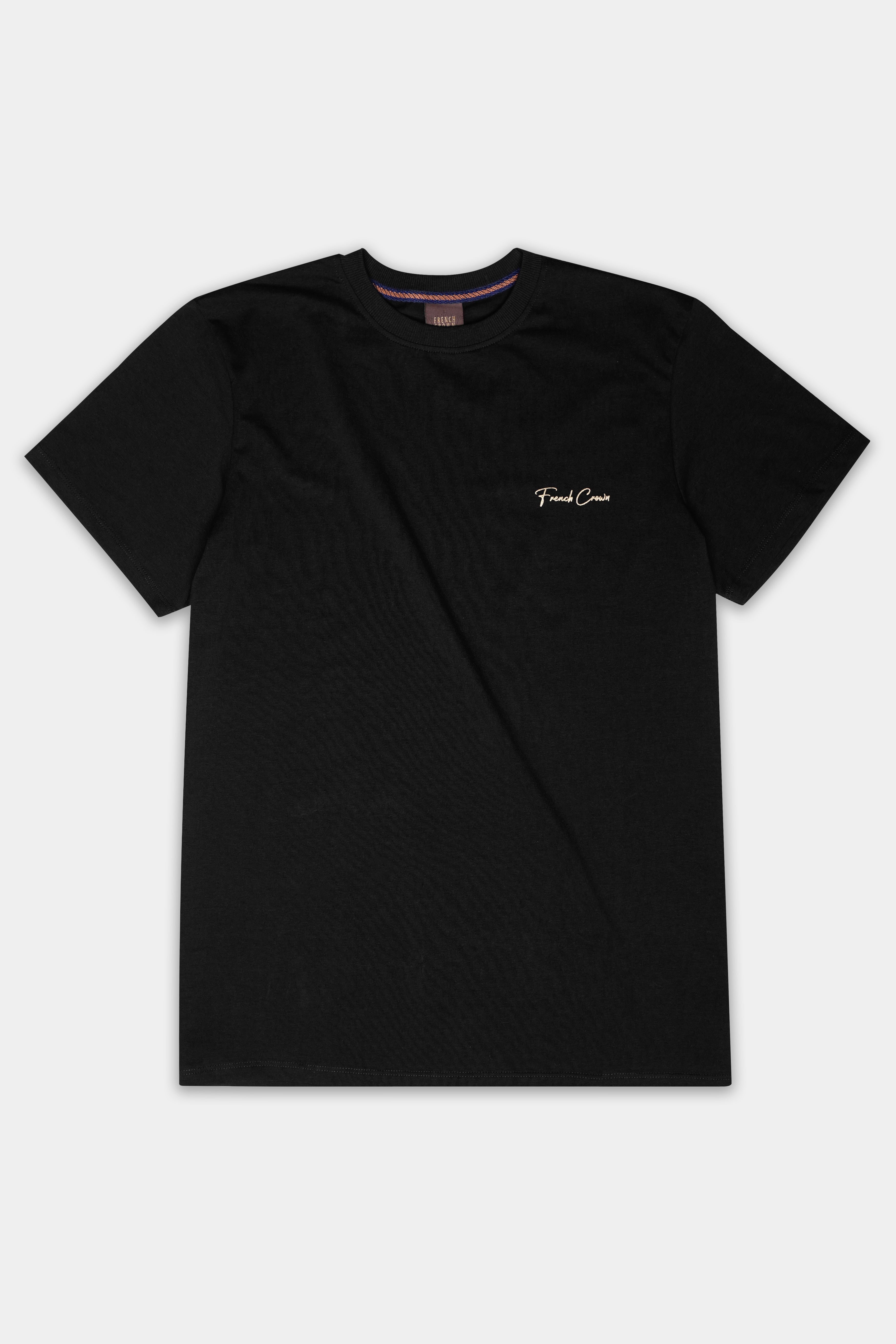 Jade Black Premium Cotton T-Shirt