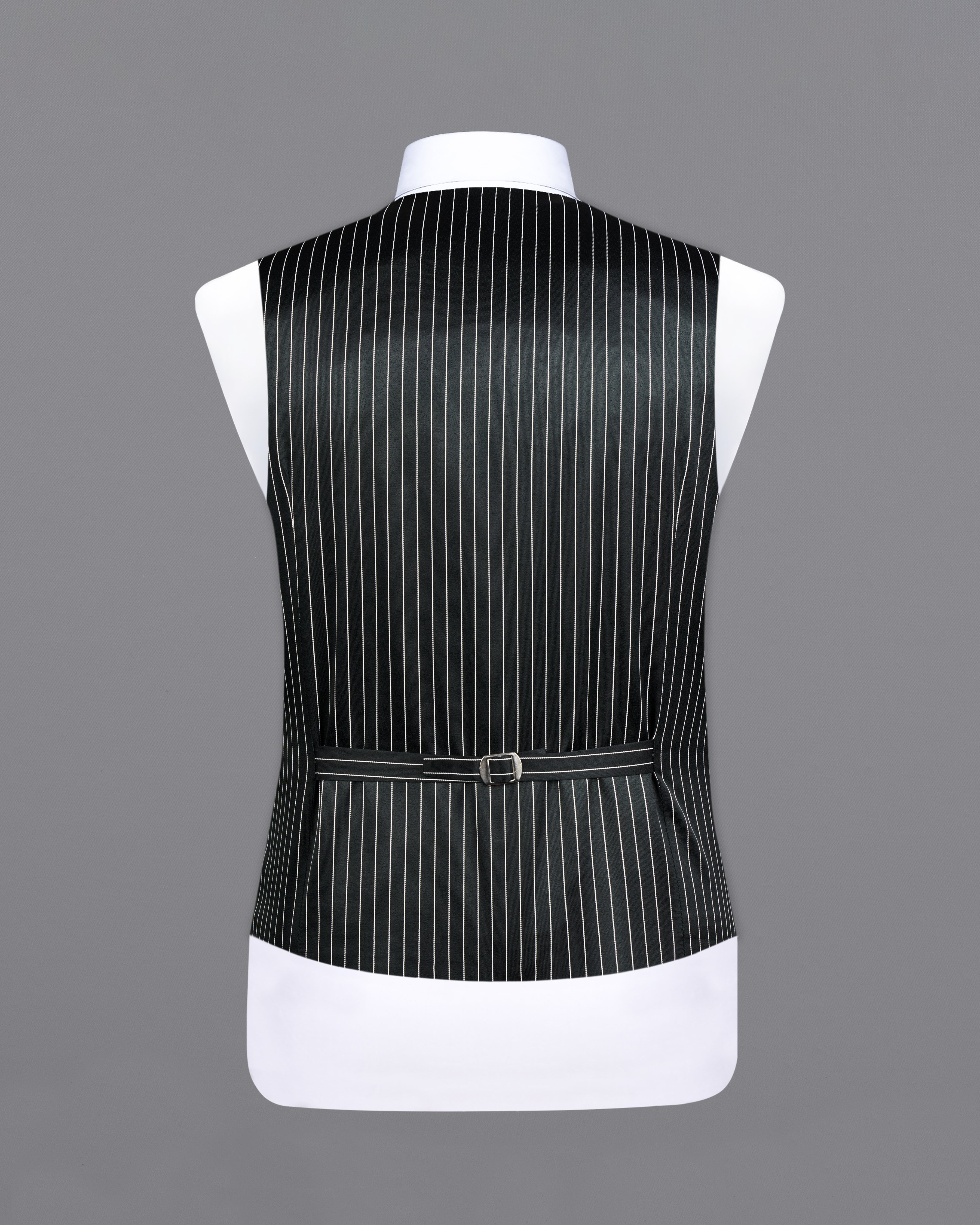 Jade Black and White Striped Waistcoat V2612-36, V2612-38, V2612-40, V2612-42, V2612-44, V2612-46, V2612-48, V2612-50, V2612-52, V2612-54, V2612-56, V2612-58, V2612-60